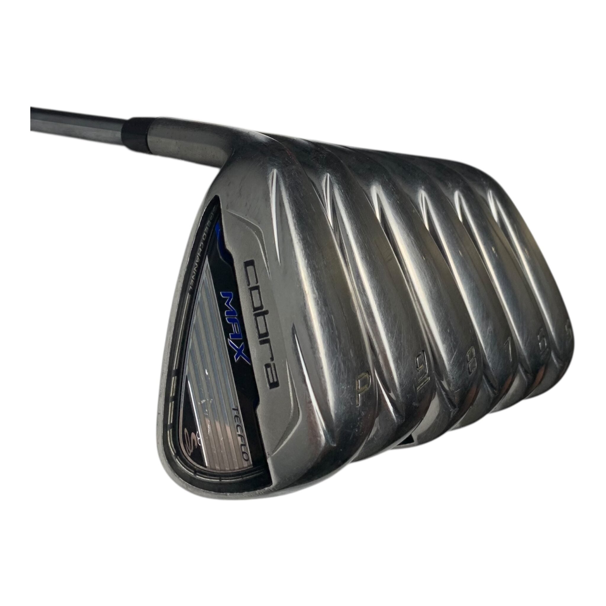 Cobra F-MAX tecflo Eisensatz / Flex Regular / 5-PW / Stahl Links