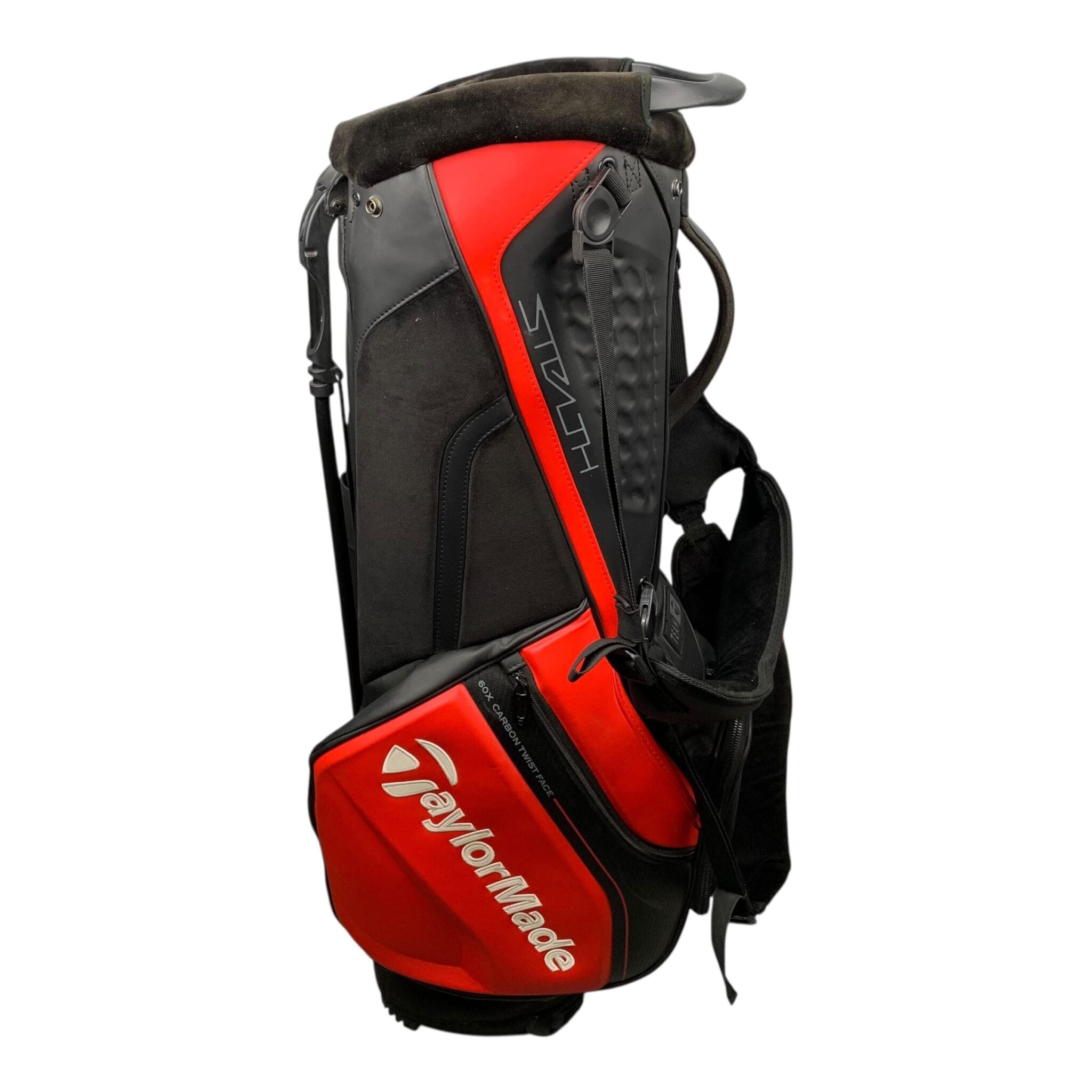 Taylormade Stealth Tour Standbag / Schwarz/Rot / 4-Raum