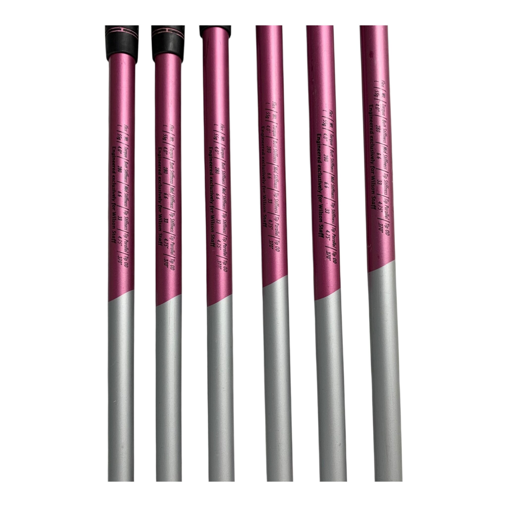 Wilson Luxe Eisenset / Flex Damen / 6-SW / Graphit