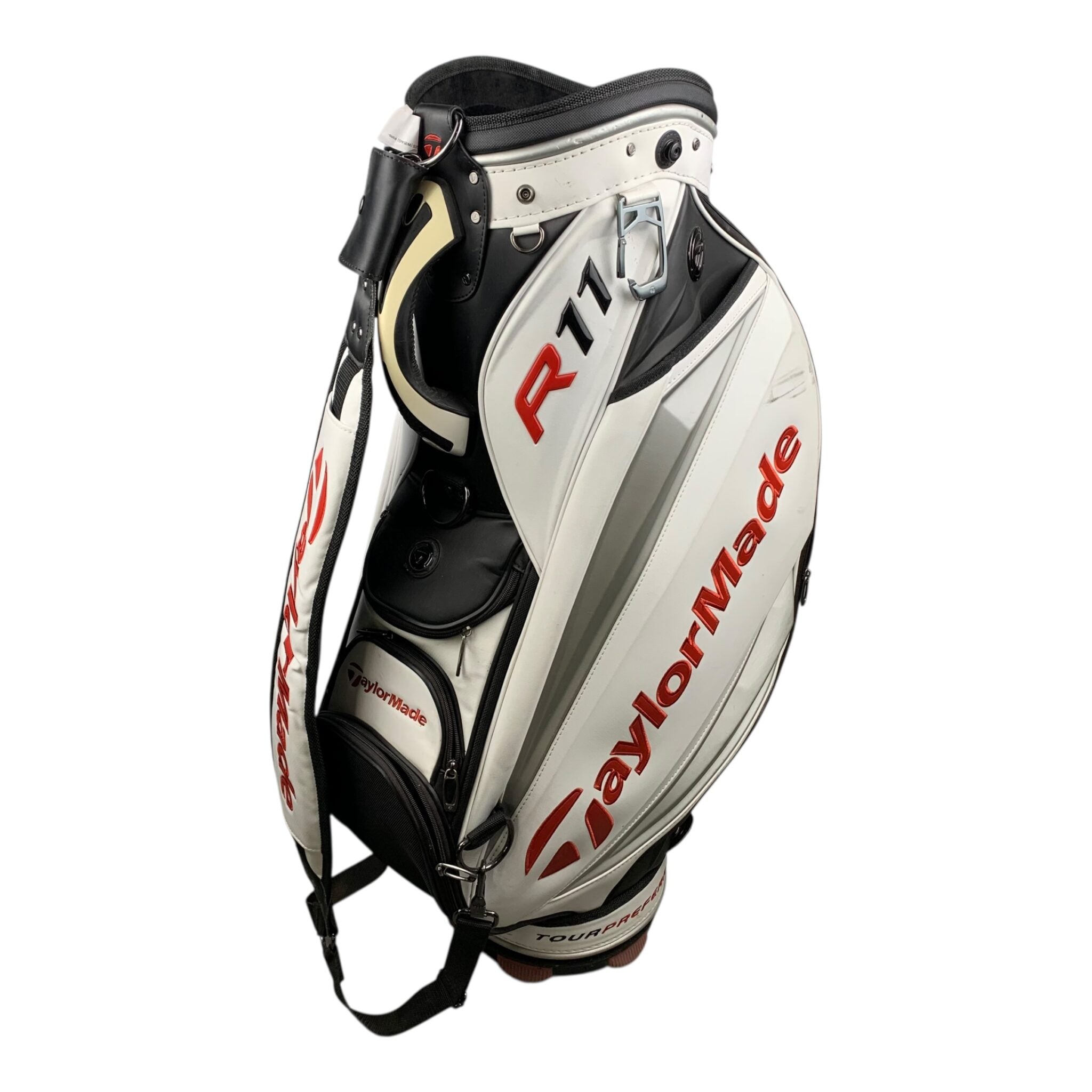 Taylormade R11 Staffbag / Weiß/Grau / 6 Fächer