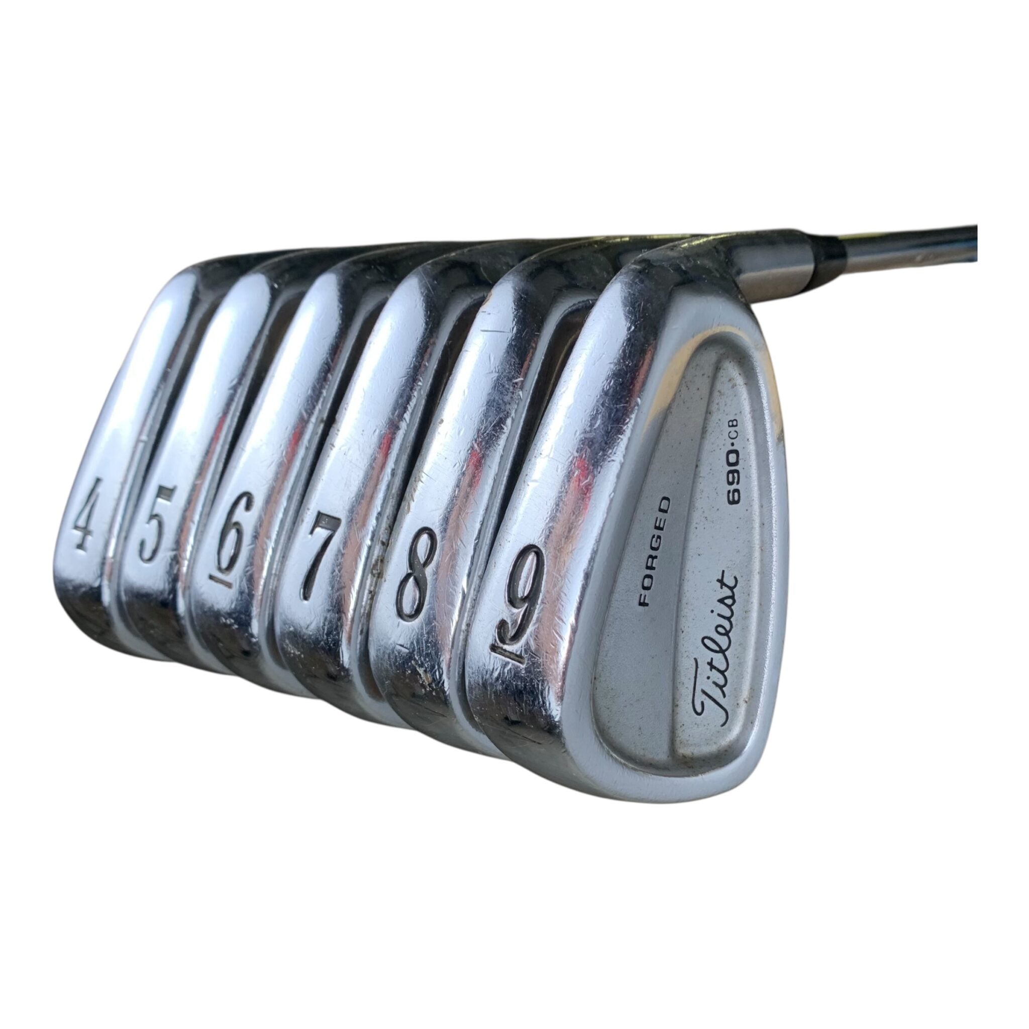Titleist 690CB Eisensatz / Flex Stiff / 4-9 / Stahl