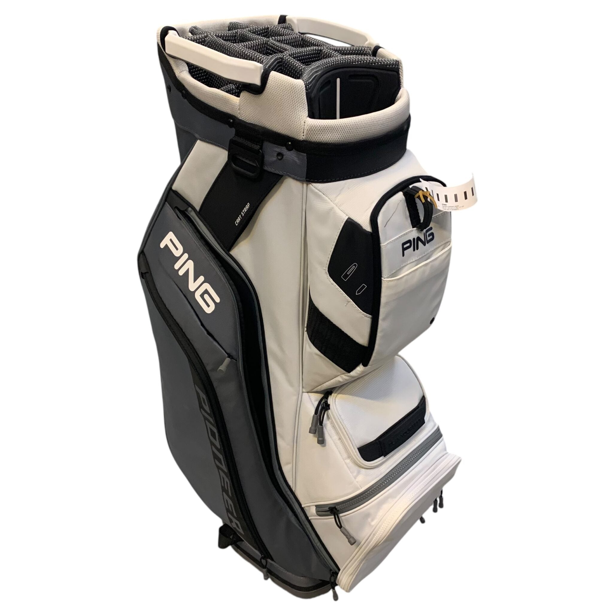 Ping Pioneer Cartbag / Schwarz/Grau / 15-Wege