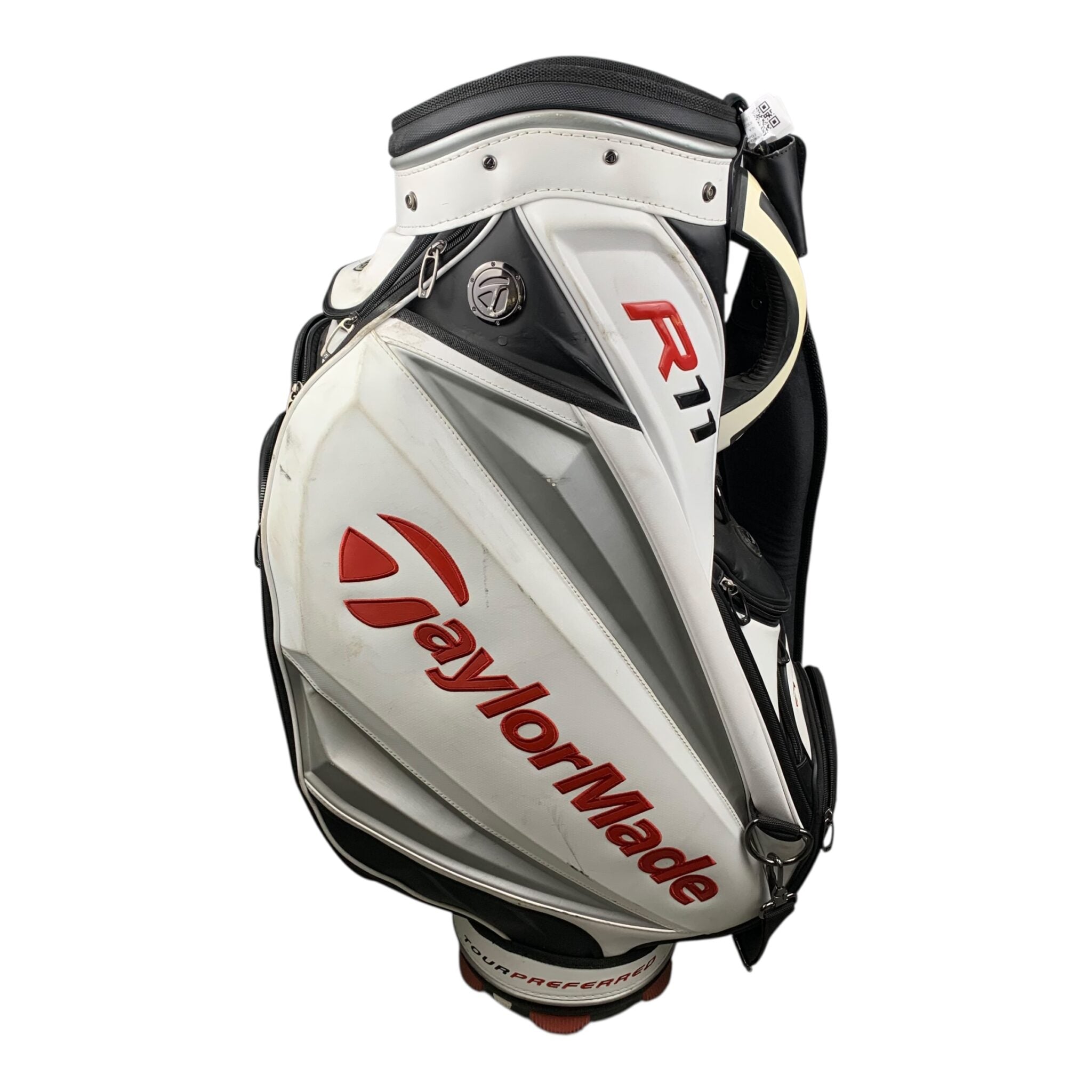 Taylormade R11 Staffbag / Weiß/Grau / 6 Fächer