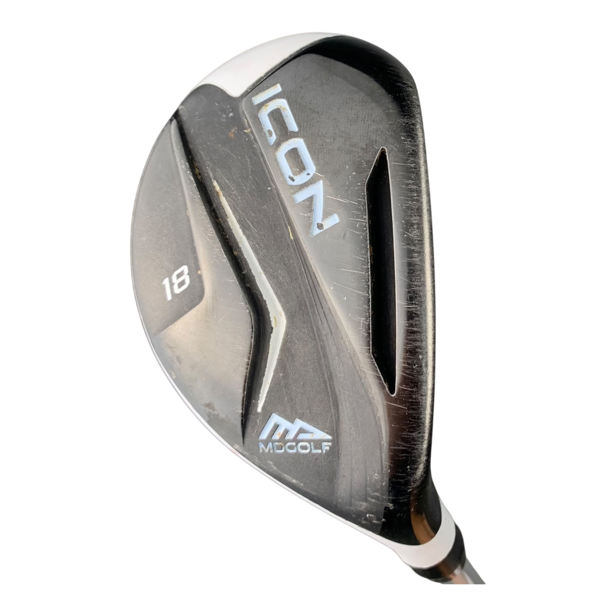 MD Golf Icon PG2 Hybrid / Flex Stiff / Grafit / #3/18 hovedbillede - brugt golf udstyr i god stand