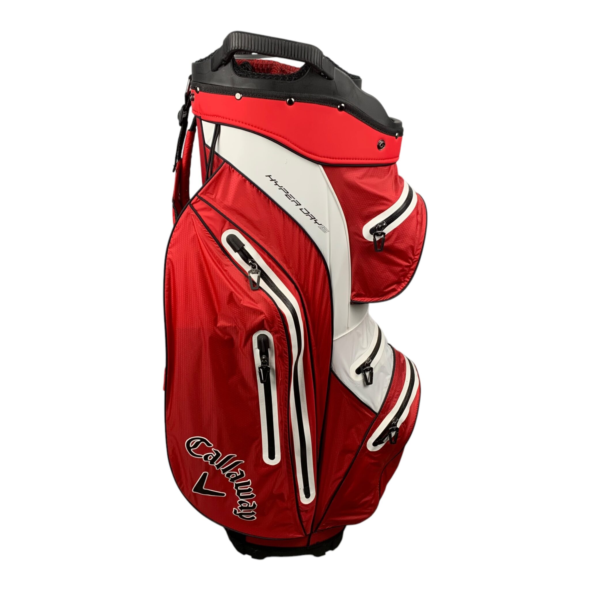 Callaway HyperDry 15 Cartbag / Rot/Weiß / 15 Rum