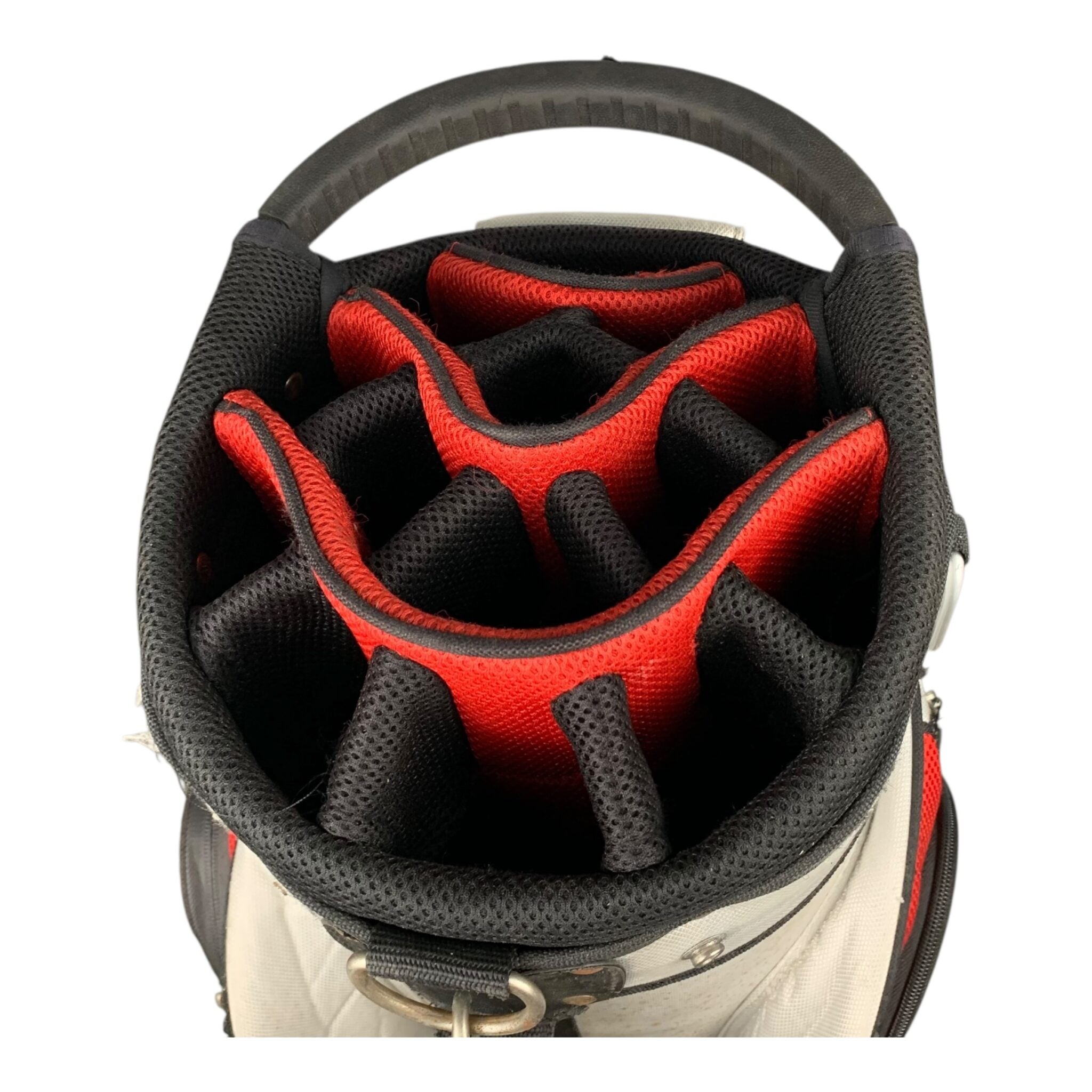 Ecco Cartbag / Weiß/Rot / 14-Rum