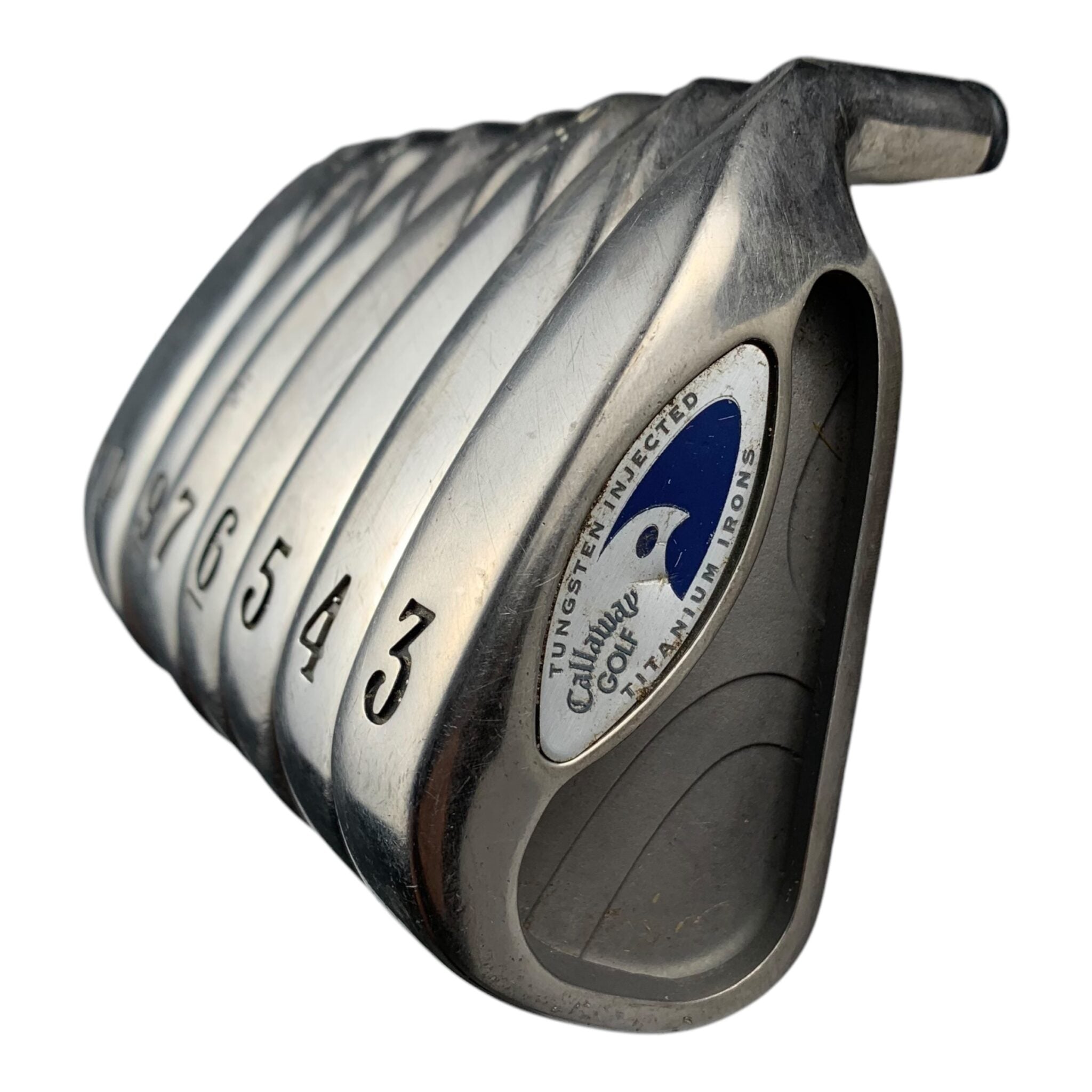 Callaway Hawk Eye Titanium Eisenset / Flex Regular / 3-SW / Graphit