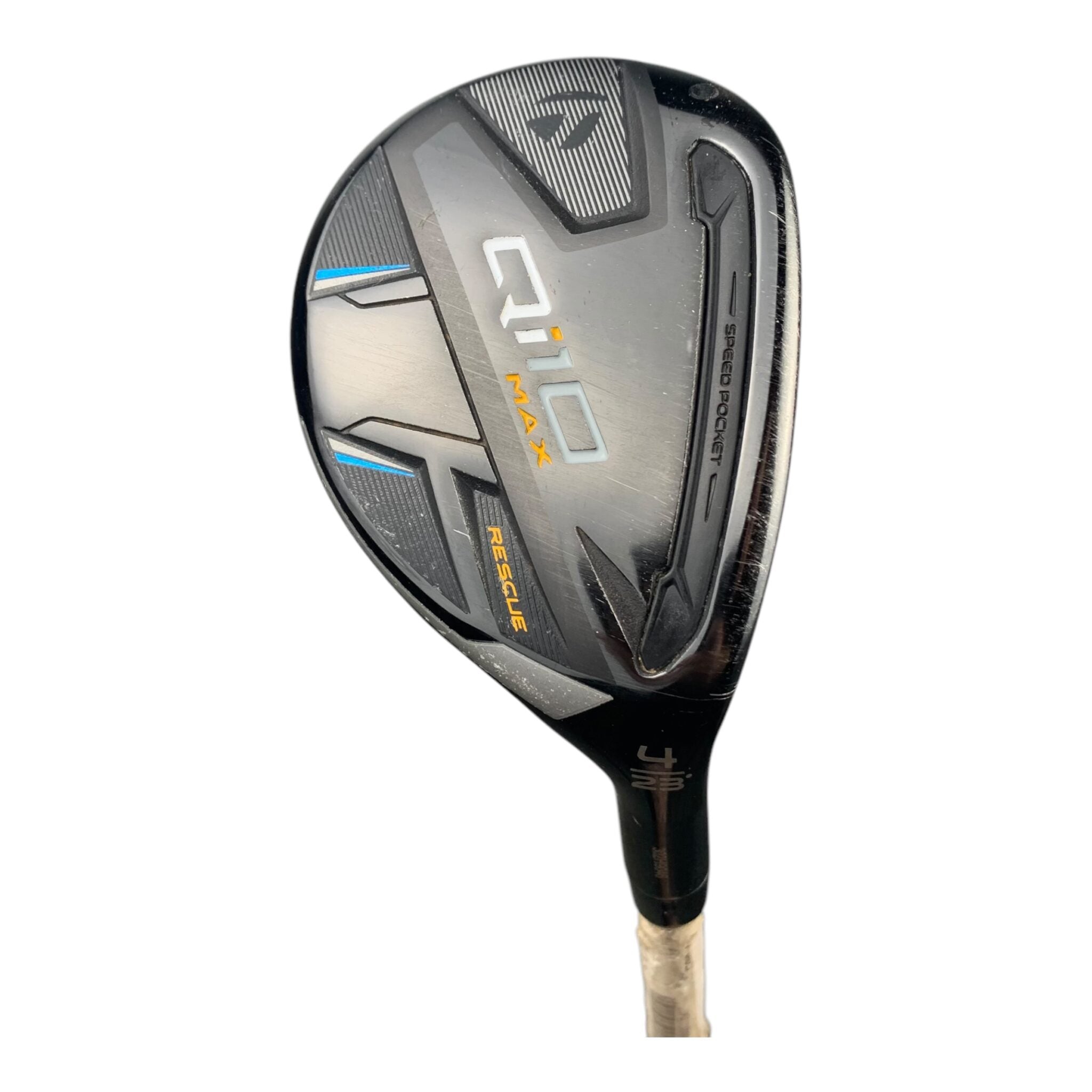 TaylorMade Qi10 MAX <tc><tc>Hybrid</tc></tc> / Flex Regular / Graphit / #4/23