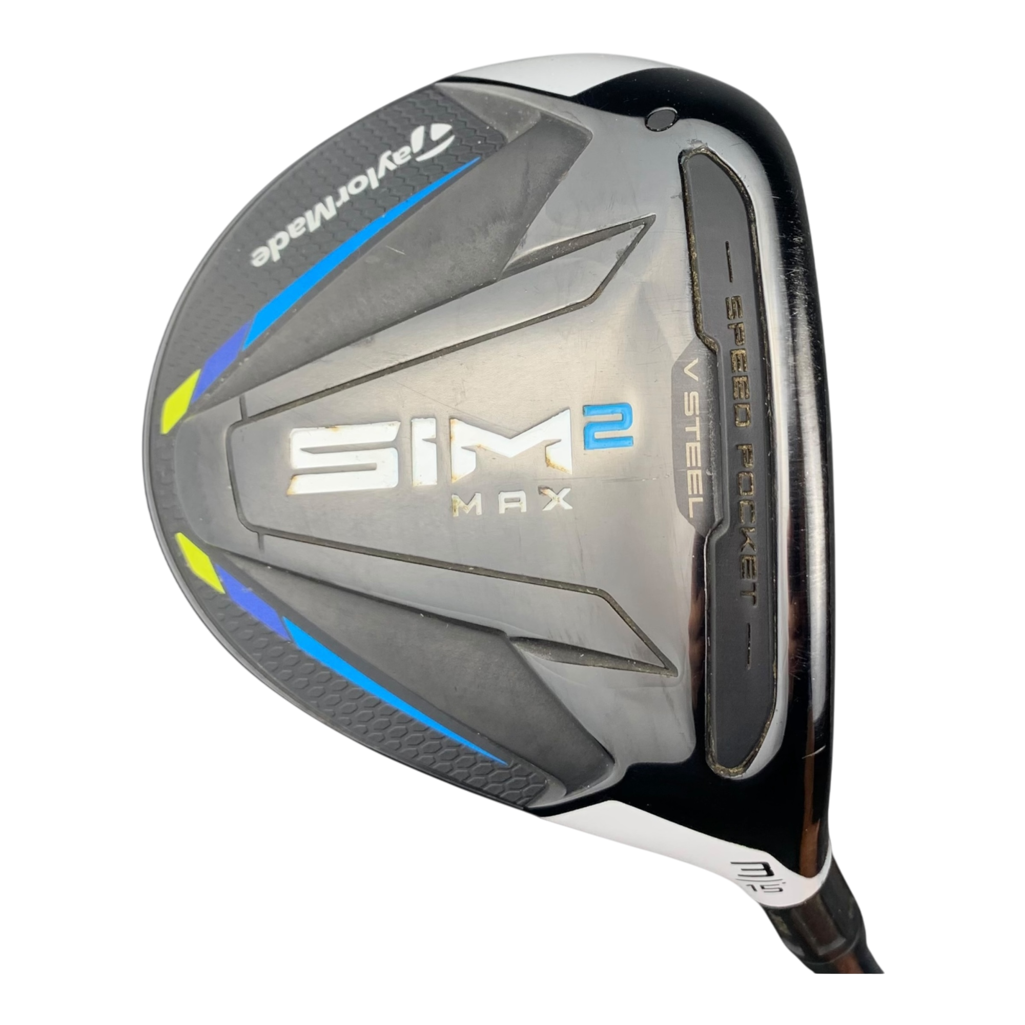 TaylorMade Sim 2 Max Fairway Wood / Flex Regular / Grafit / #3/15 hovedbillede - brugt golf udstyr i god stand