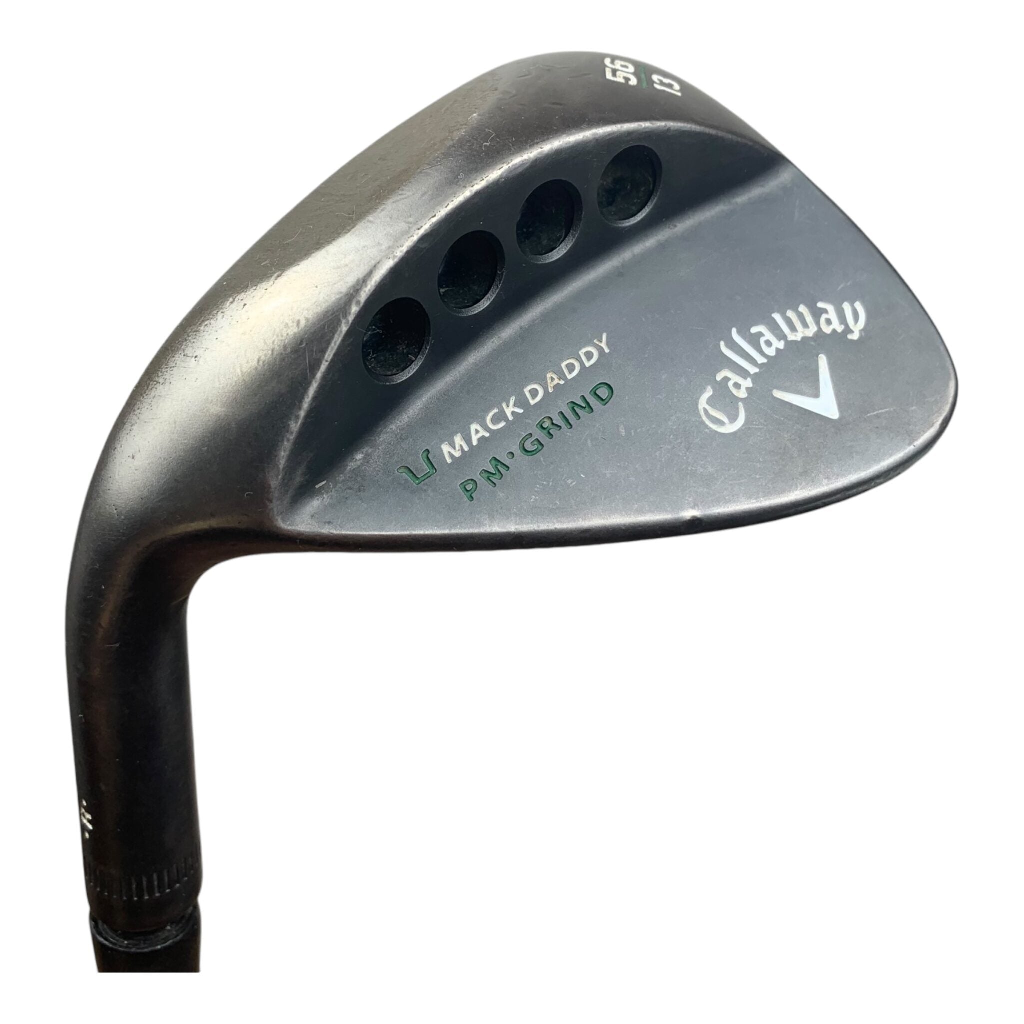 Callaway Mack Daddy Black Wedge / #56/13 - PM Grind / Stahl / MCC Std Grip - LINKS