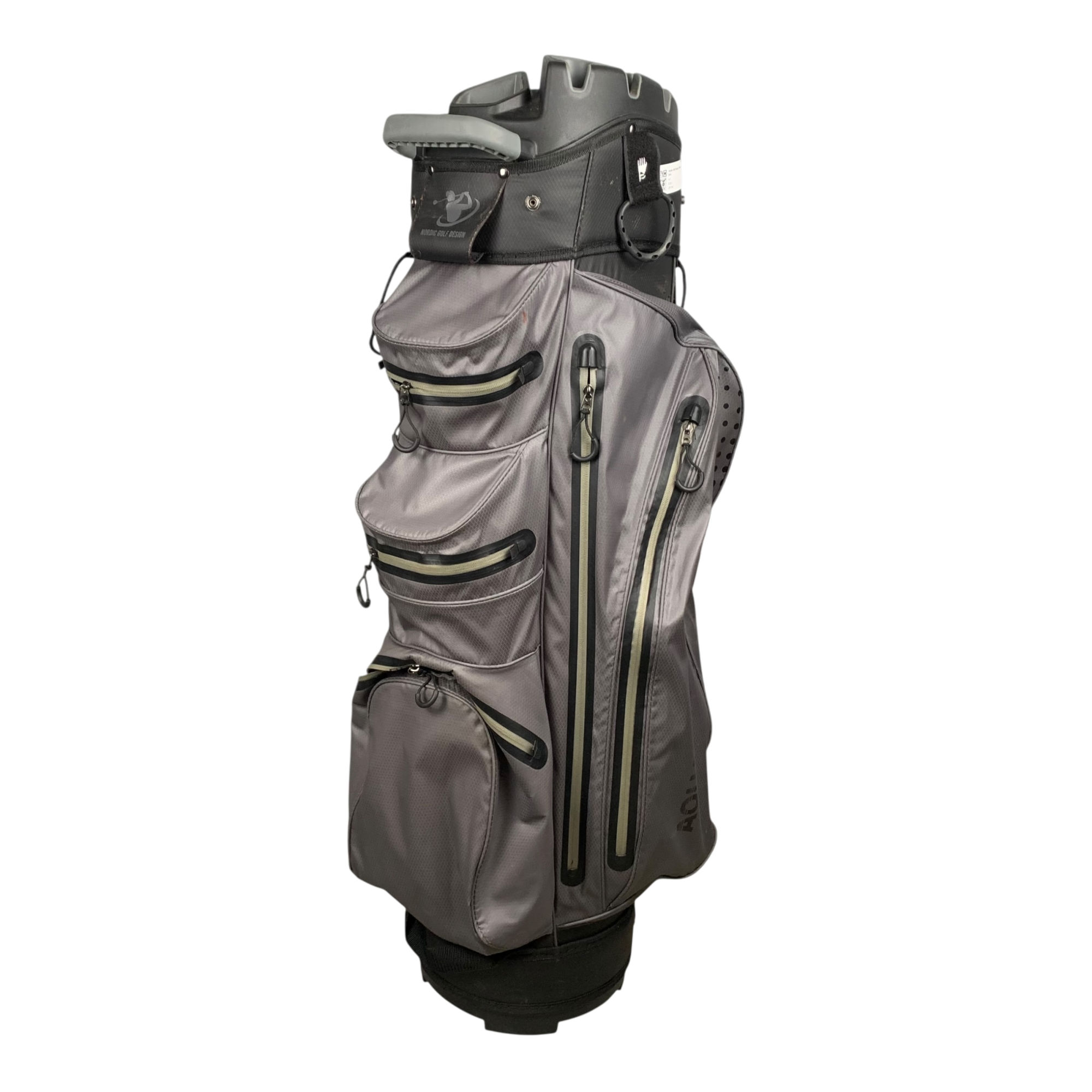 Nordic Golf Cart Bag / 13-Way / Grey hovedbillede - brugt golf udstyr i god stand