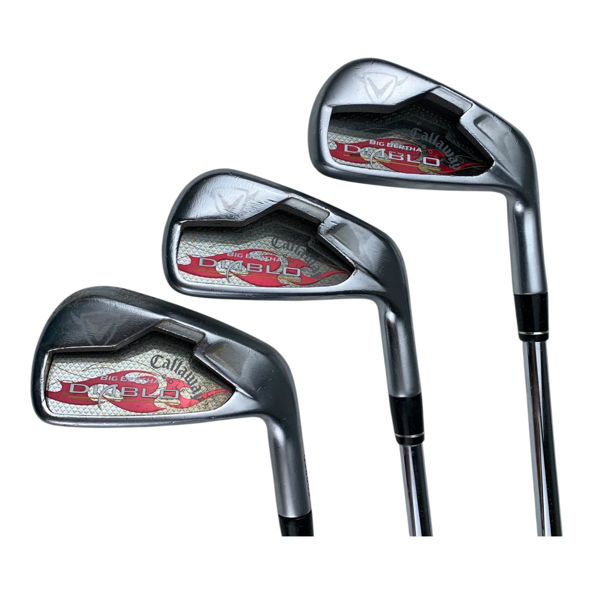 Callaway Big Bertha Diablo Schmiedeeisen-Set / Flex Uniflex / 4-SW / Stahl