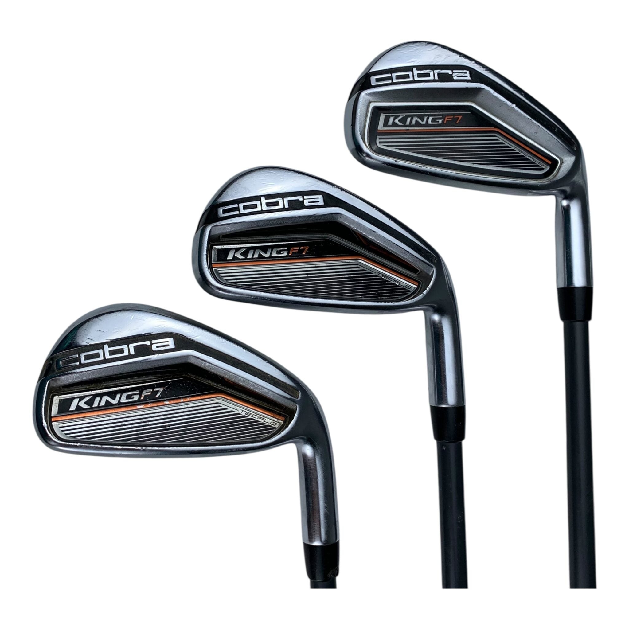 Cobra King F7 Eisensatz / Flex A-flex / 6-SW + GW / Graphit