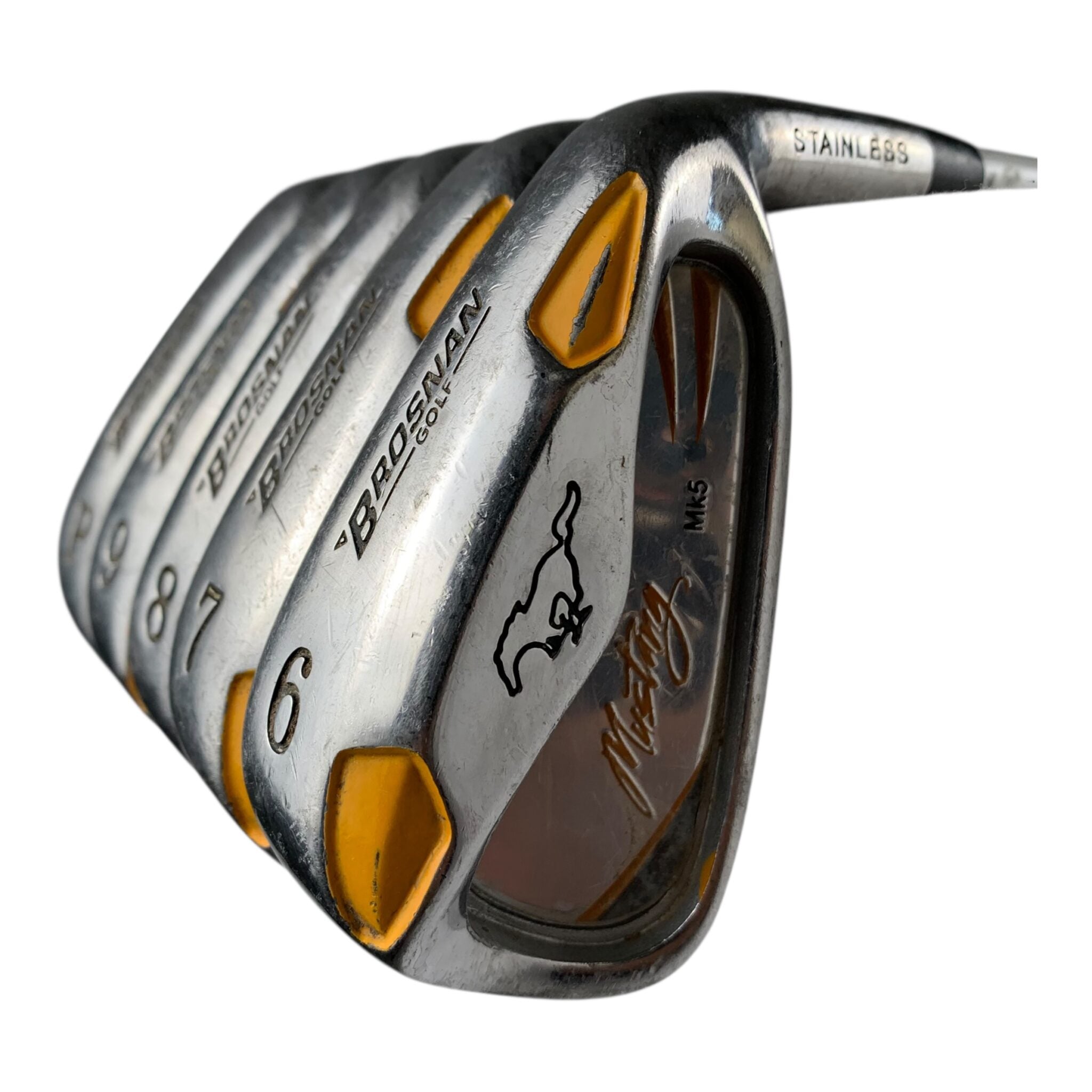 Brosnan Mustang Eisensatz / Flex A-flex / 6-PW / Graphit
