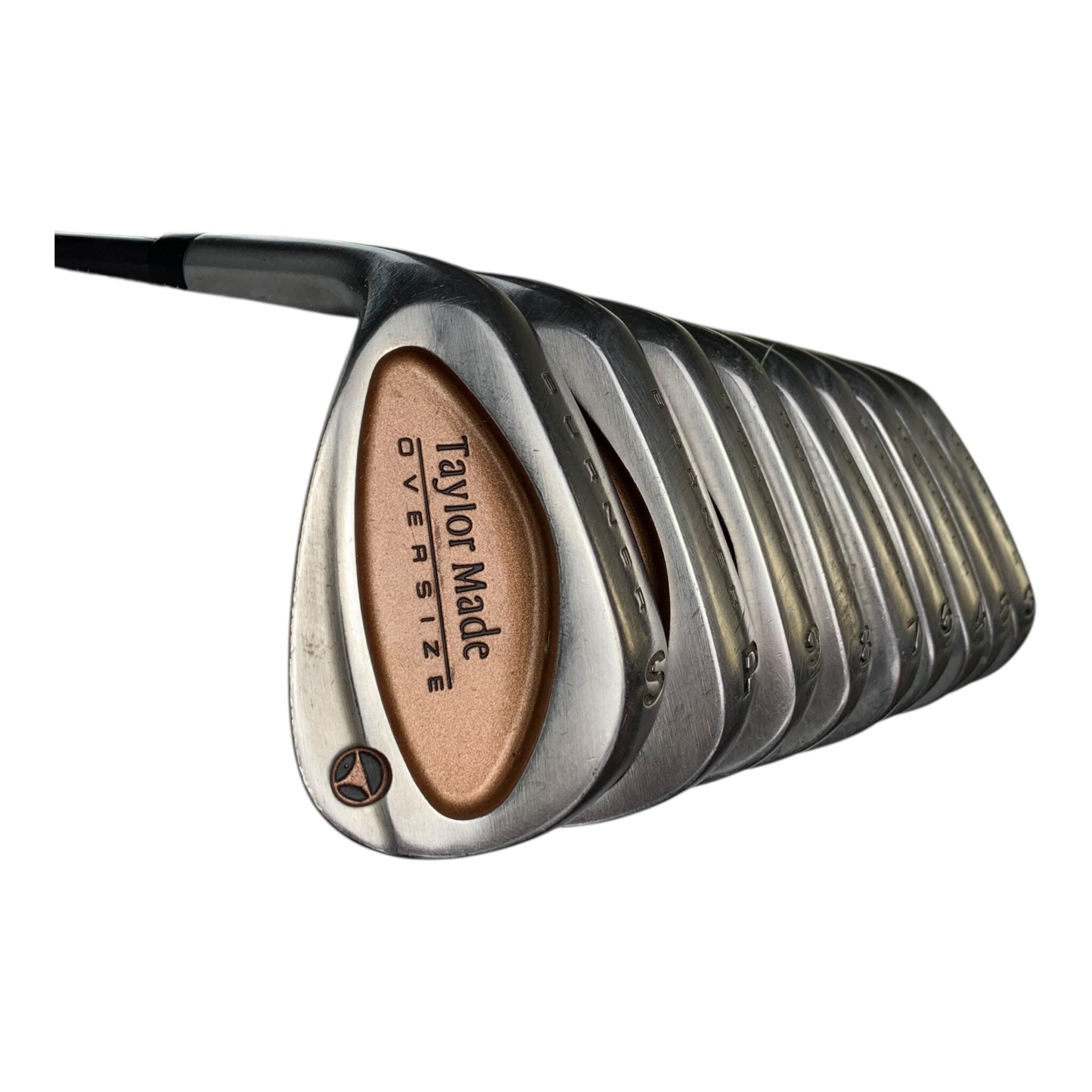 TaylorMade Burner Oversize Eisenset / Flex Regular / 3-SW / Graphit links