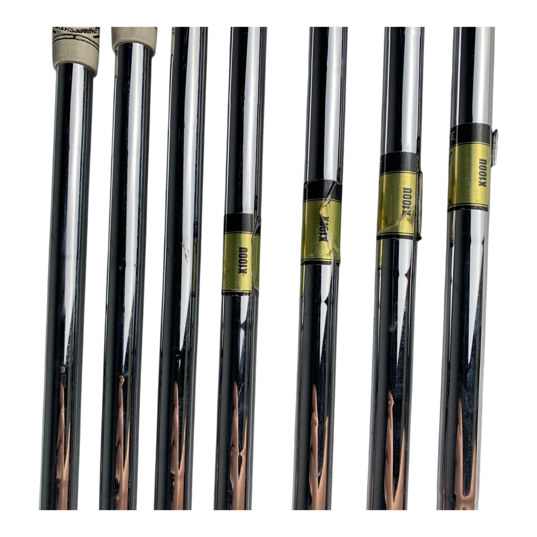 Exotics 2010 Schmiedeeisen-Set / Flex X-Stiff / 4-PW / Stahl