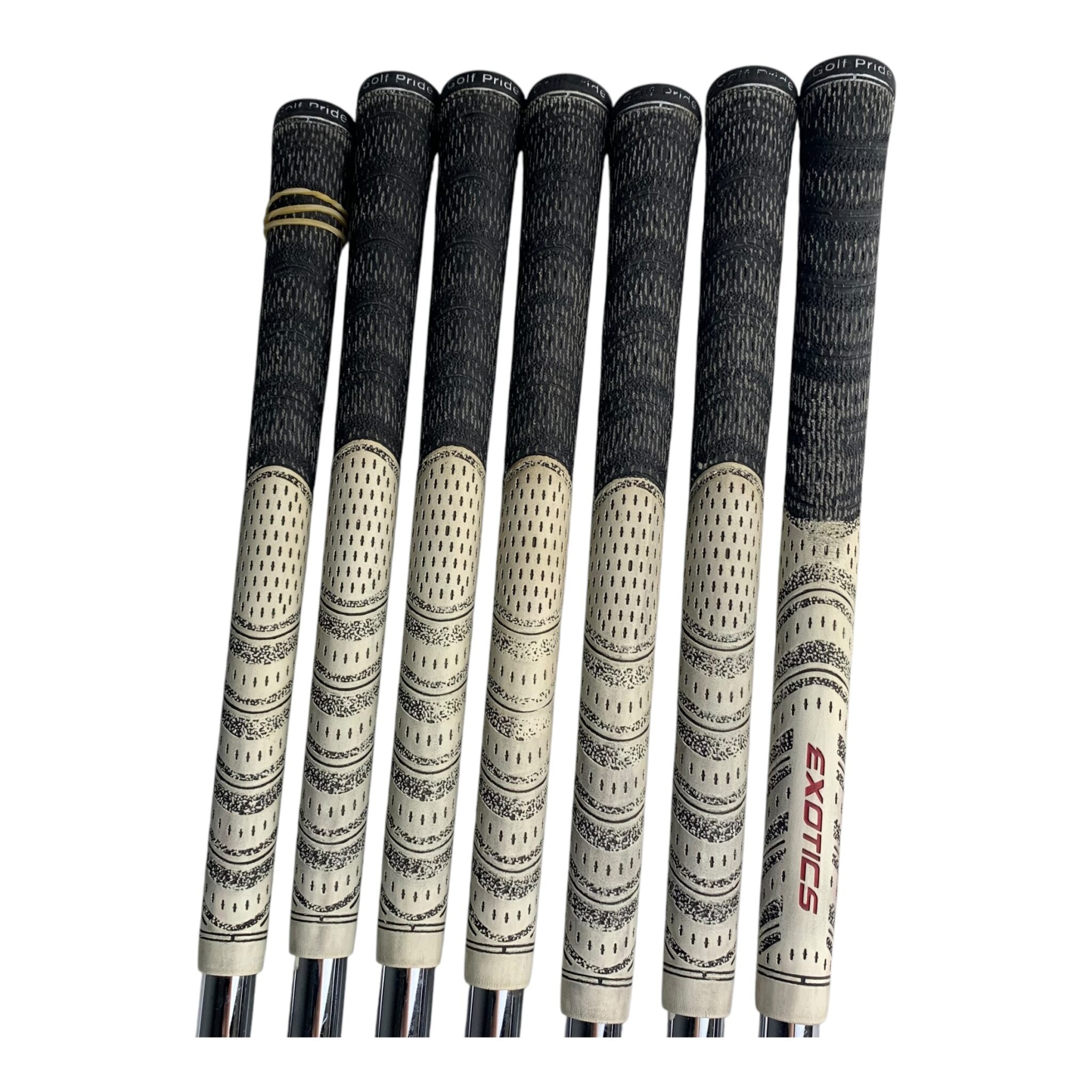 Exotics 2010 Schmiedeeisen-Set / Flex X-Stiff / 4-PW / Stahl