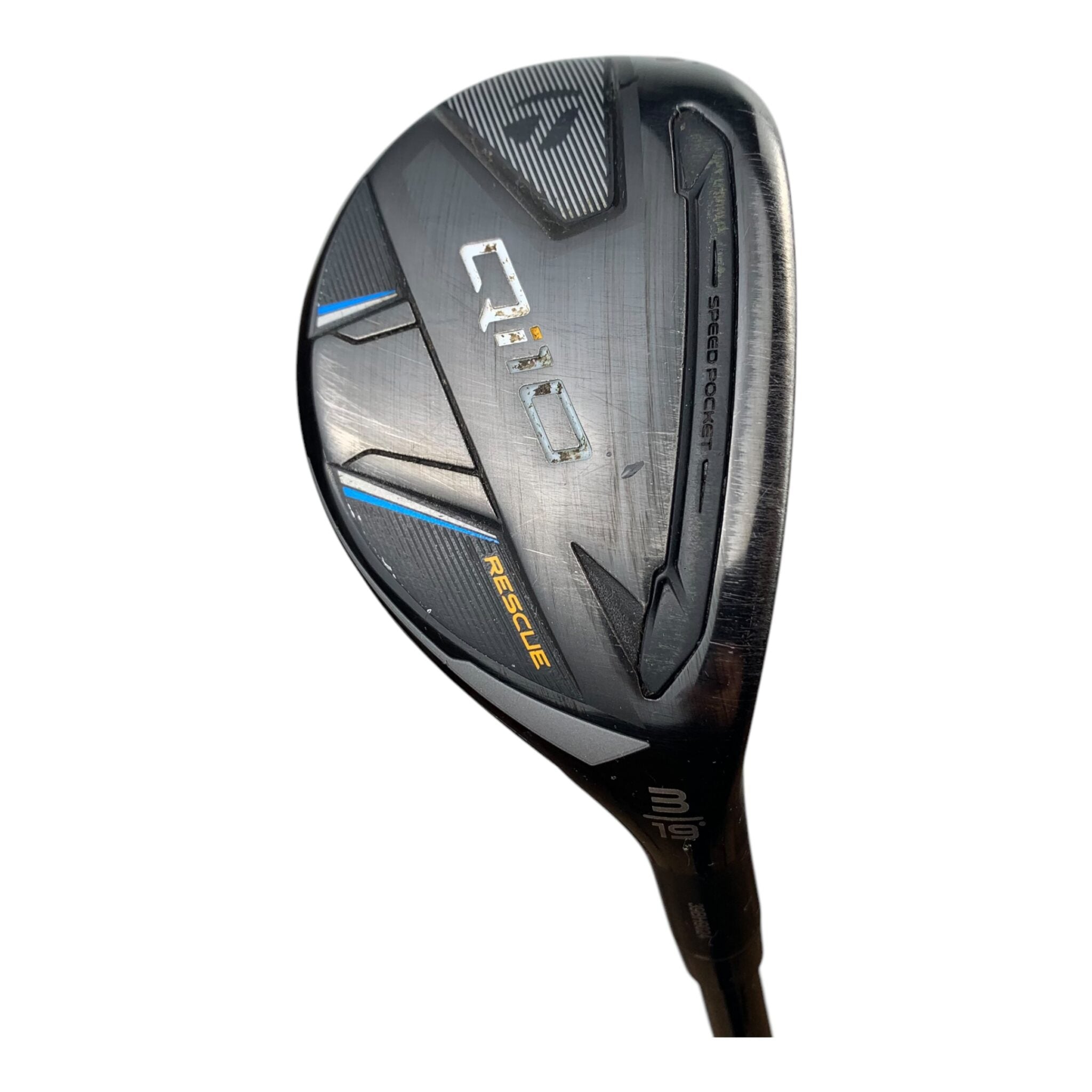 TaylorMade Qi10 Rescue <tc><tc>Hybrid</tc></tc> / Flex Stiff - Graphit / #3/19
