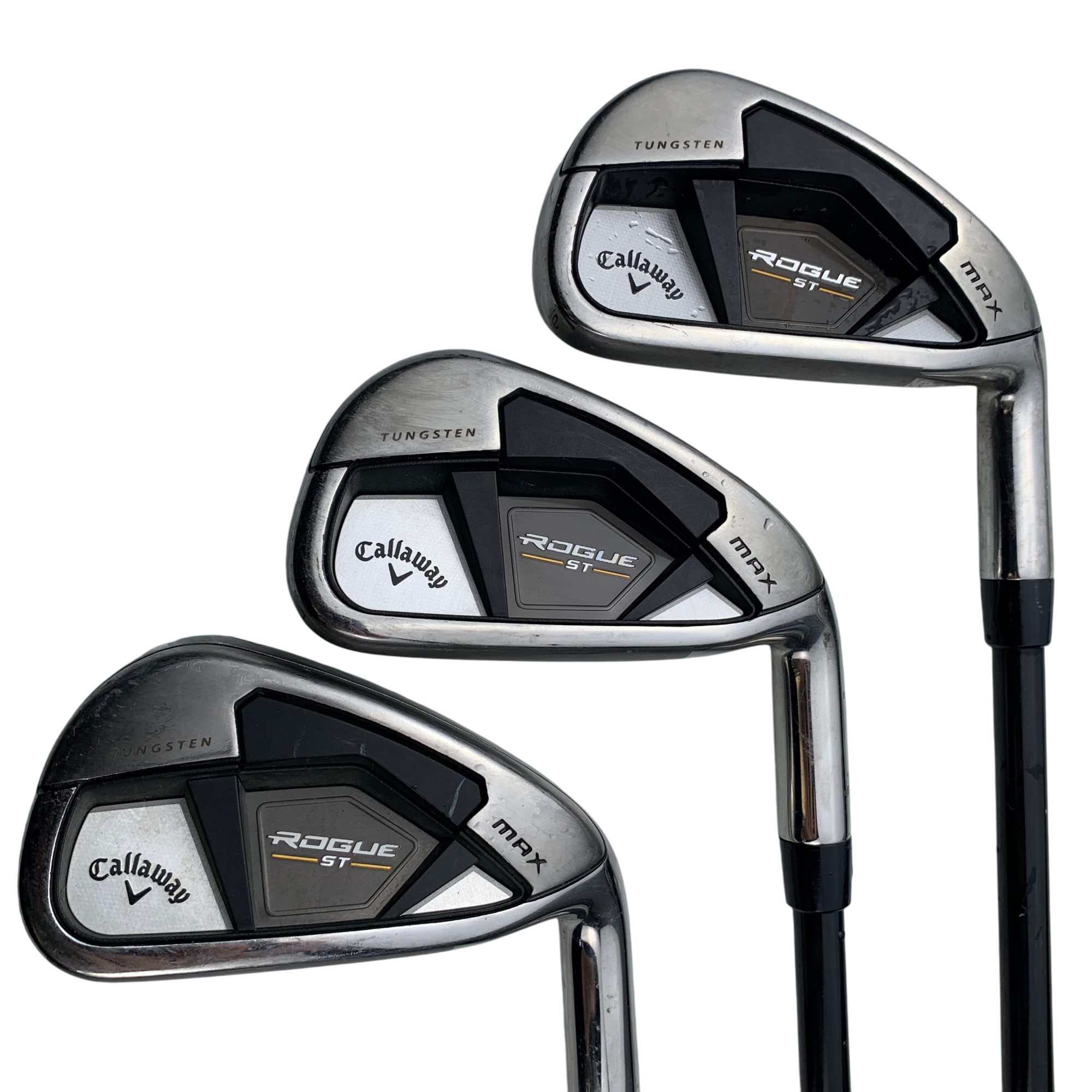 Callaway Rogue ST Max Jernsæt / Flex Stiff / 5-PW / Grafit hovedbillede - brugt golf udstyr i god stand