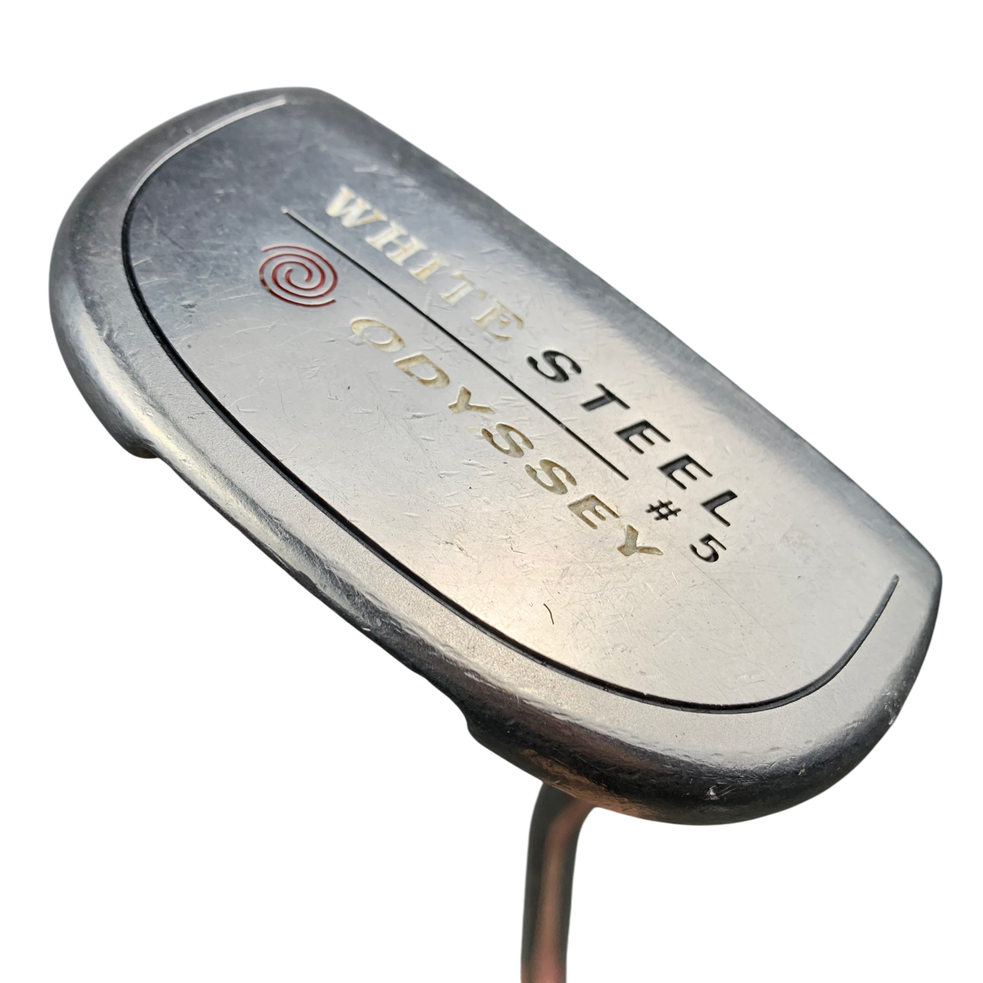 Odyssey White Steel #5 Putter / 33" hovedbillede - brugt golf udstyr i god stand