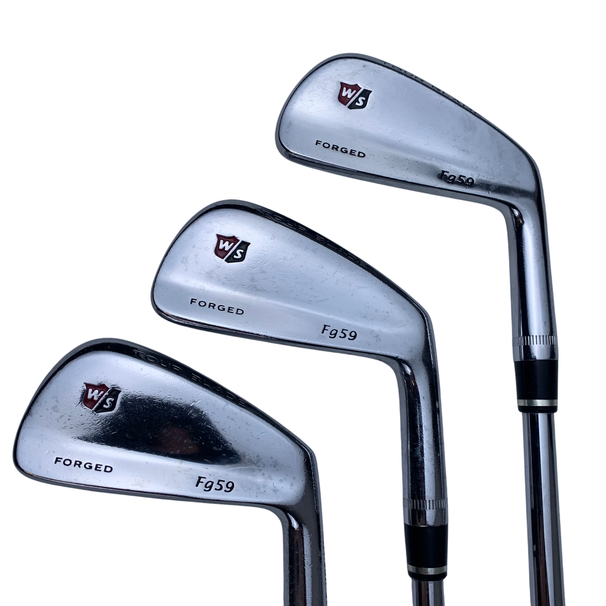 Wilson Staff FG59 Forged Jernsæt / Flex Regular / 3-PW / Stål hovedbillede - brugt golf udstyr i god stand