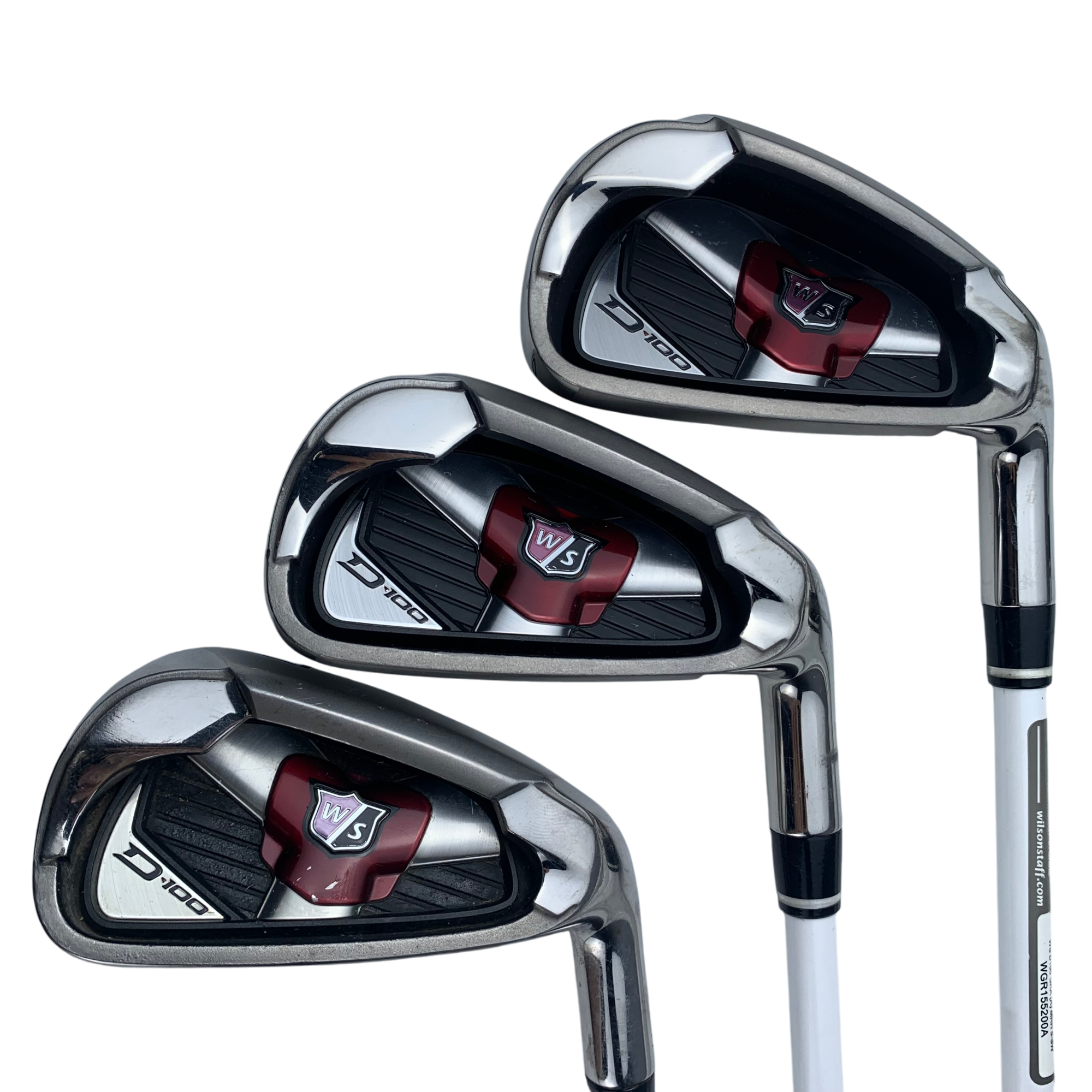 Wilson Staff D100 Jernsæt / Flex A-flex / 6-SW / Grafit hovedbillede - brugt golf udstyr i god stand