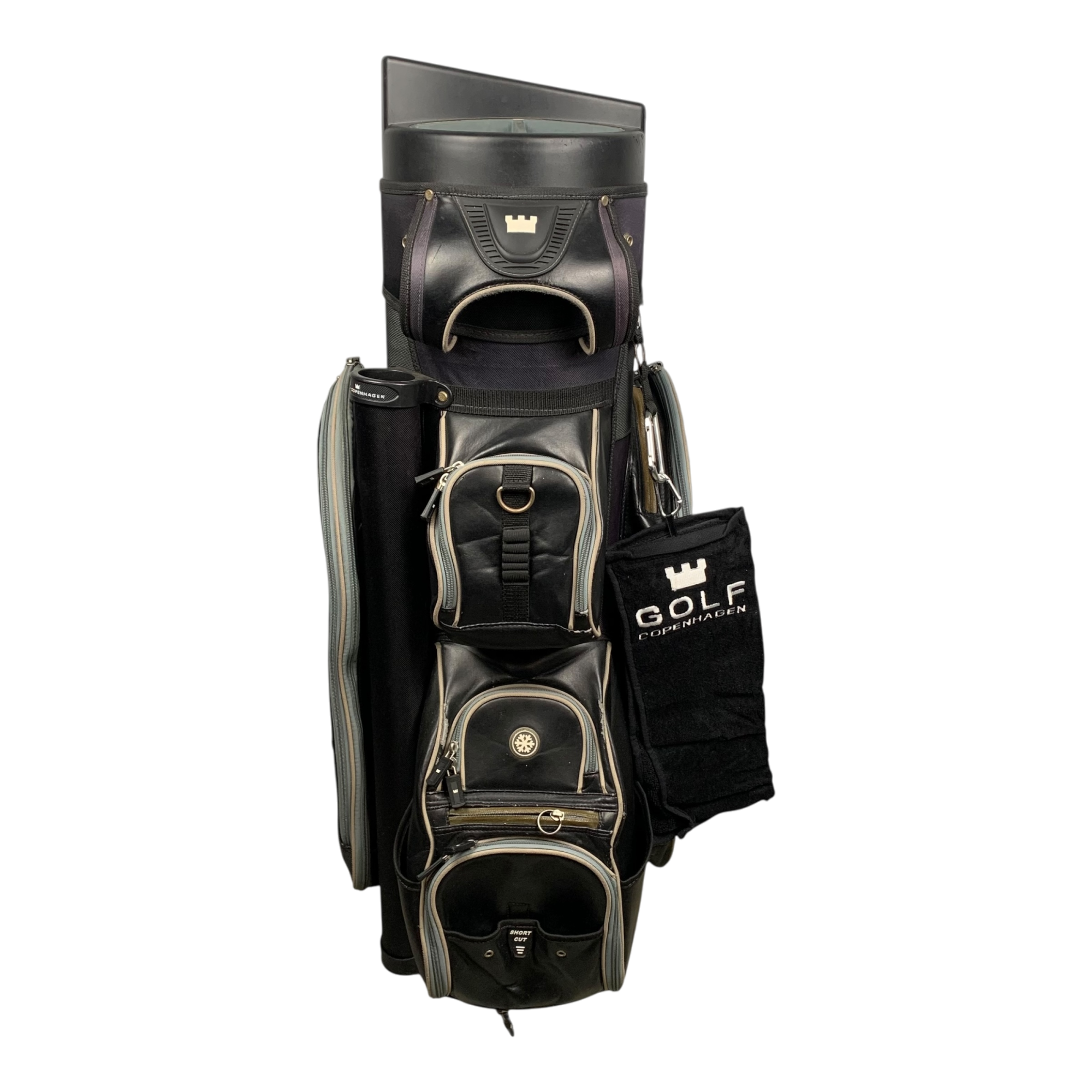 Golf Copenhagen Cart Bag / 11-Way / Black galleri billede 2 - brugt golf udstyr i god stand
