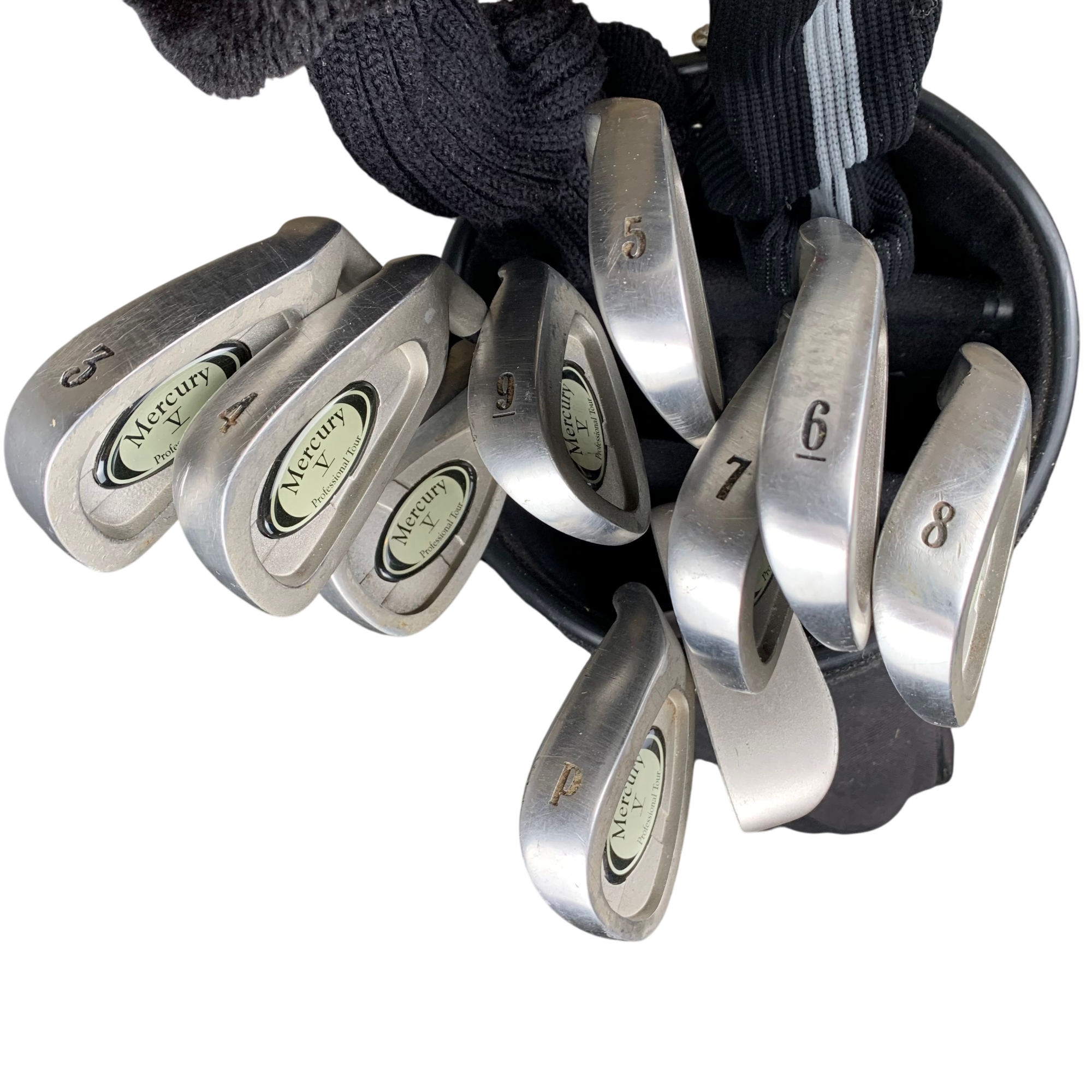 Mercury Komplet Sæt M. Bag / Flex Regular / Graphite galleri billede 3 - brugt golf udstyr i god stand