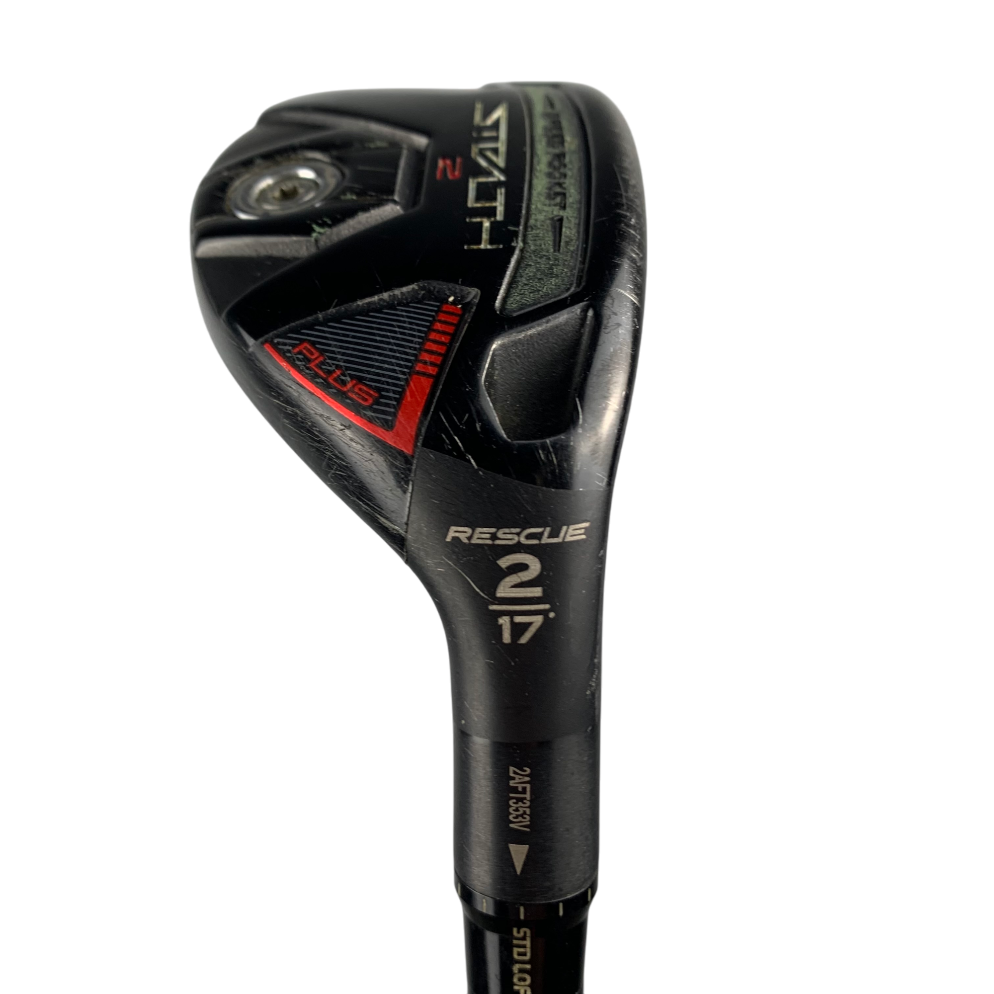 TaylorMade Stealth 2 Plus Hybrid / Flex Stiff / Grafit / #2/17 galleri billede 3 - brugt golf udstyr i god stand