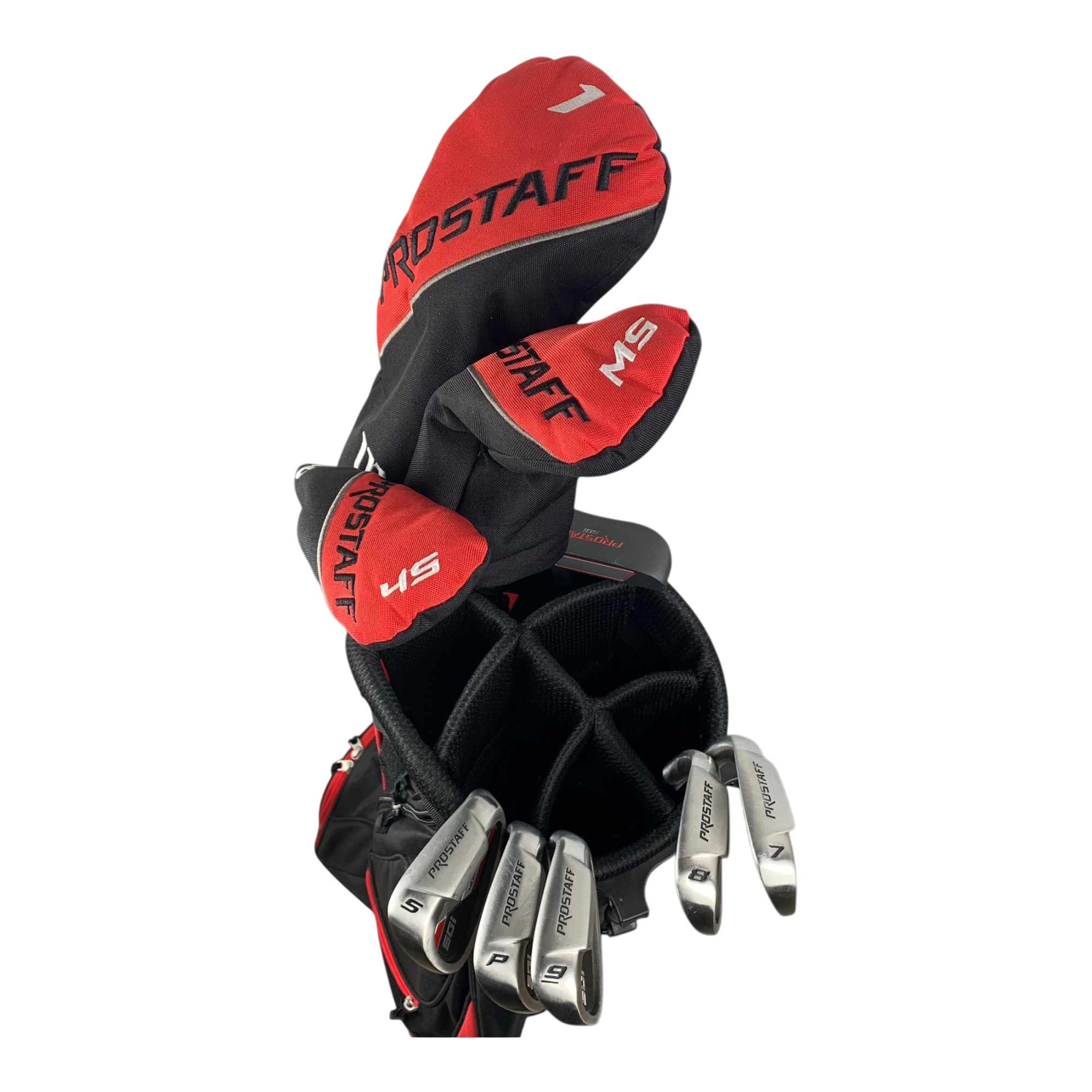 Prostaff Komplet Sæt M. Bag / Flex Regular / Graphite galleri billede 4 - brugt golf udstyr i god stand
