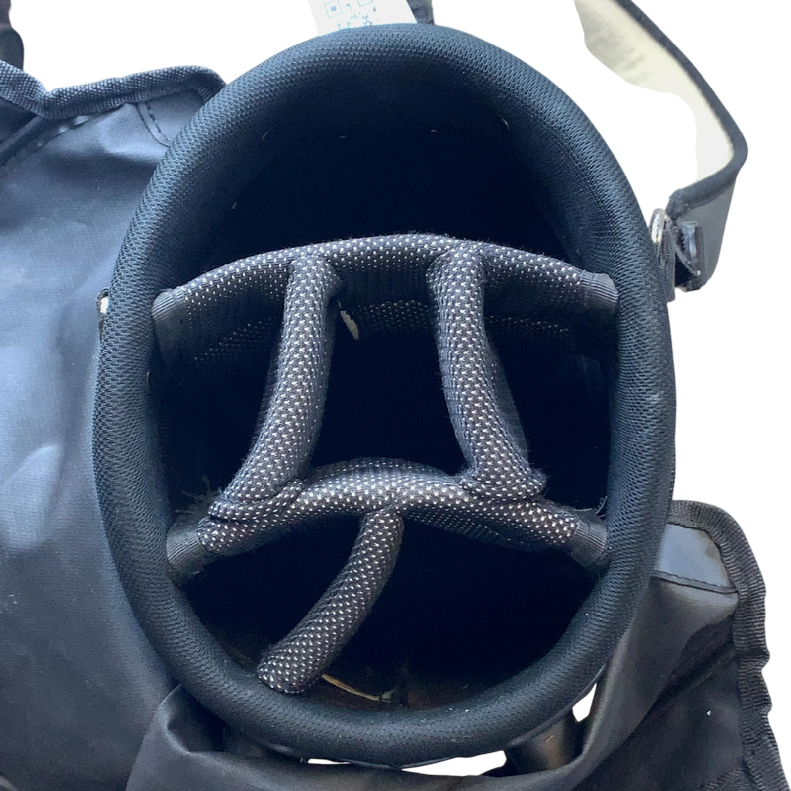 Ozzi  Golftaske / 6-Rum / Sort