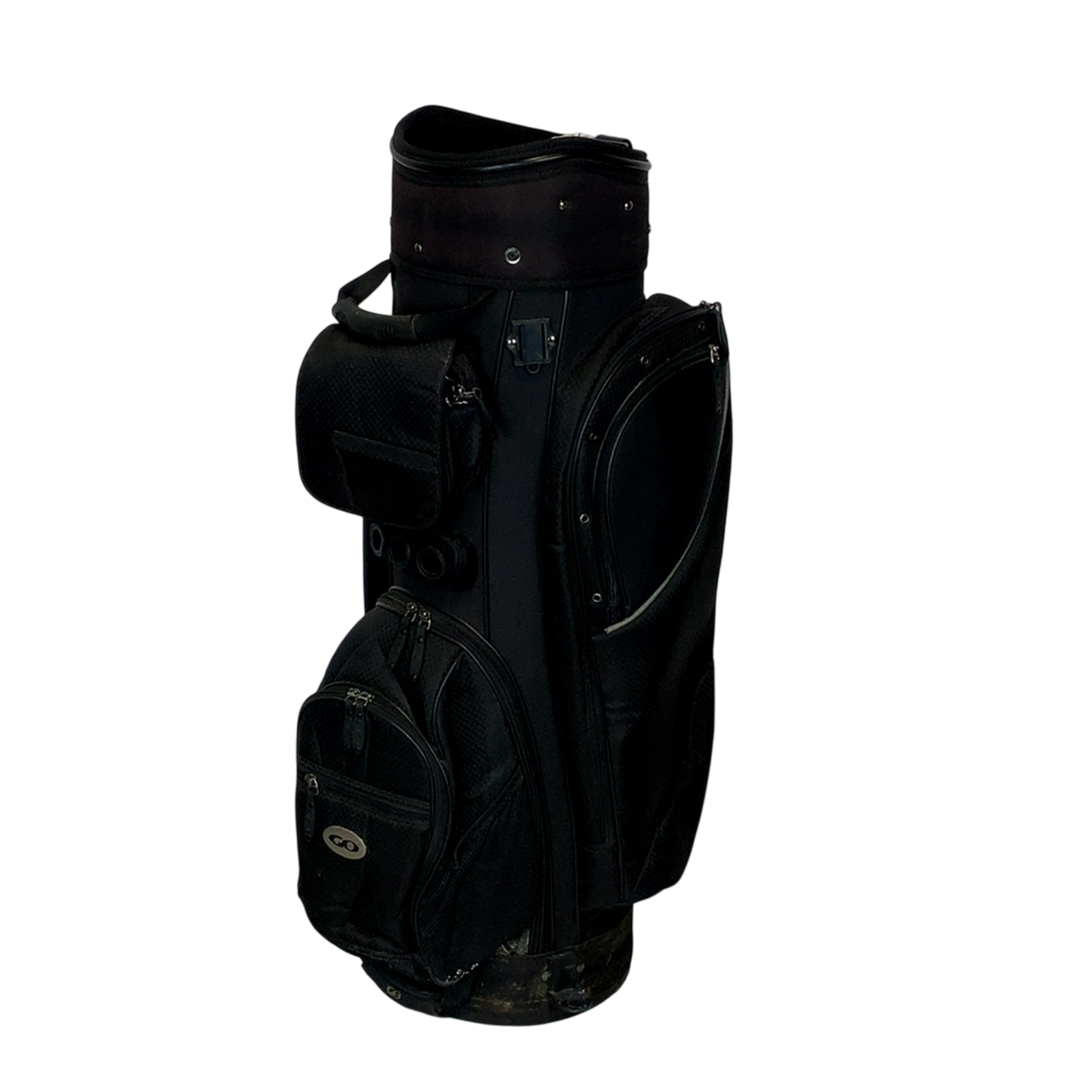 GO  Golftaske / 6-Rum / Sort