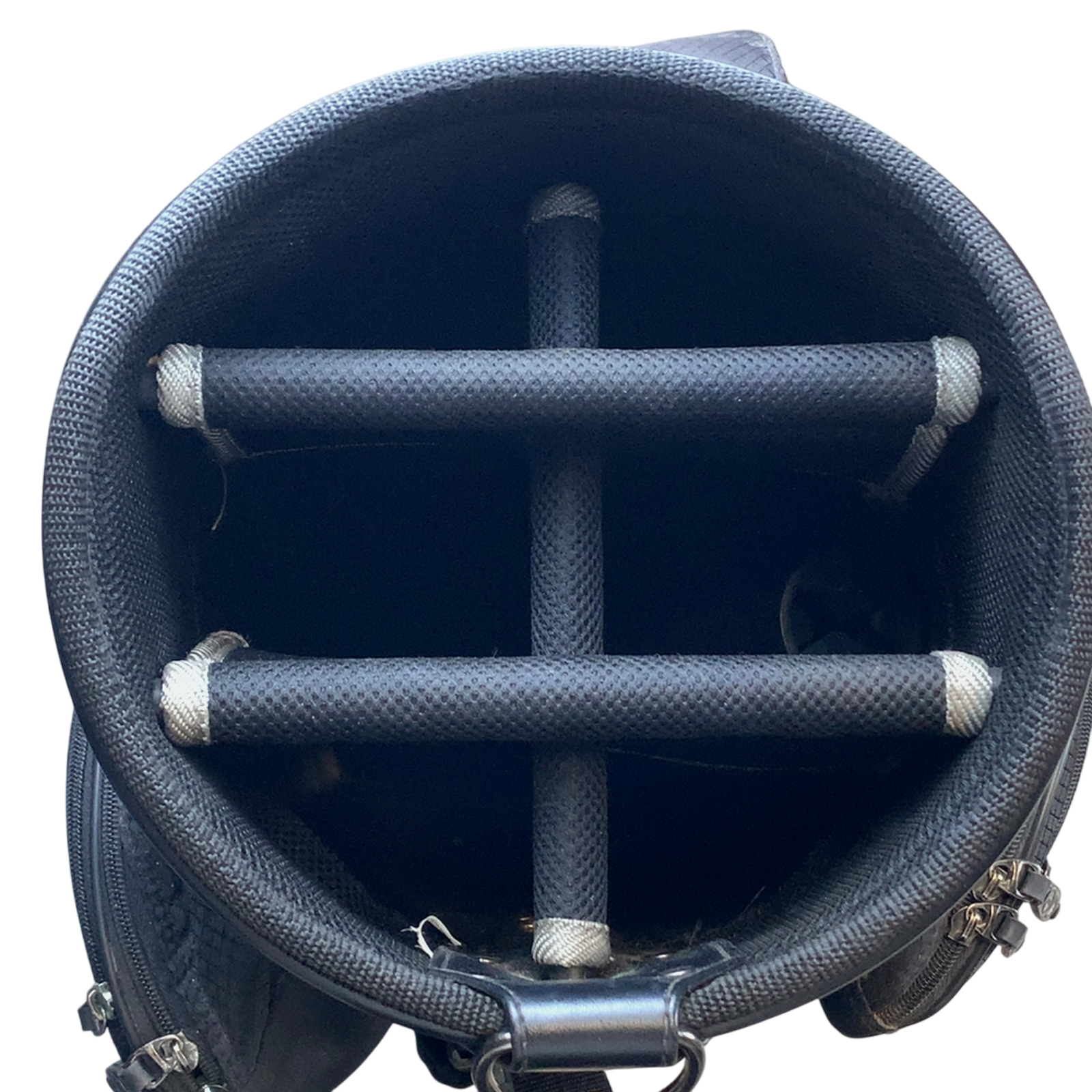 GO  Golftaske / 6-Rum / Sort