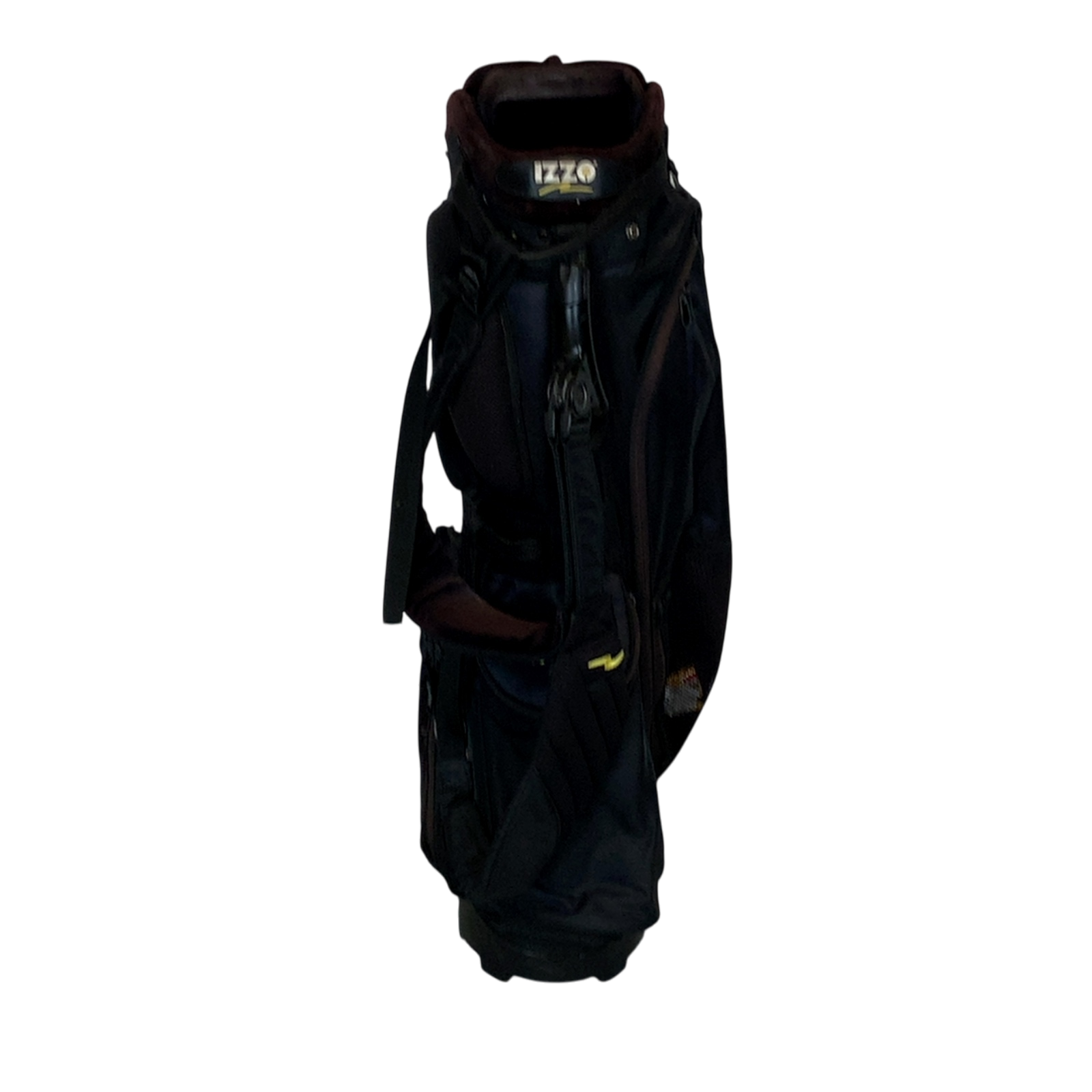 Izzo  Golftaske / 6-Rum / Sort