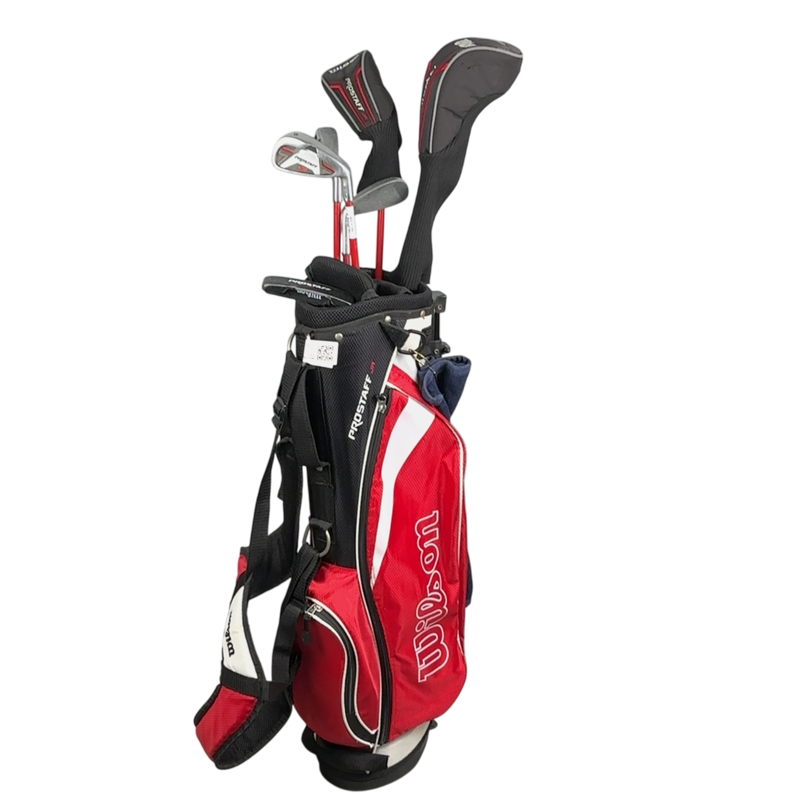 Wilson Prostaff Komplet Sæt Med Bag / 5+7+PW / Flex Junior  / Grafit