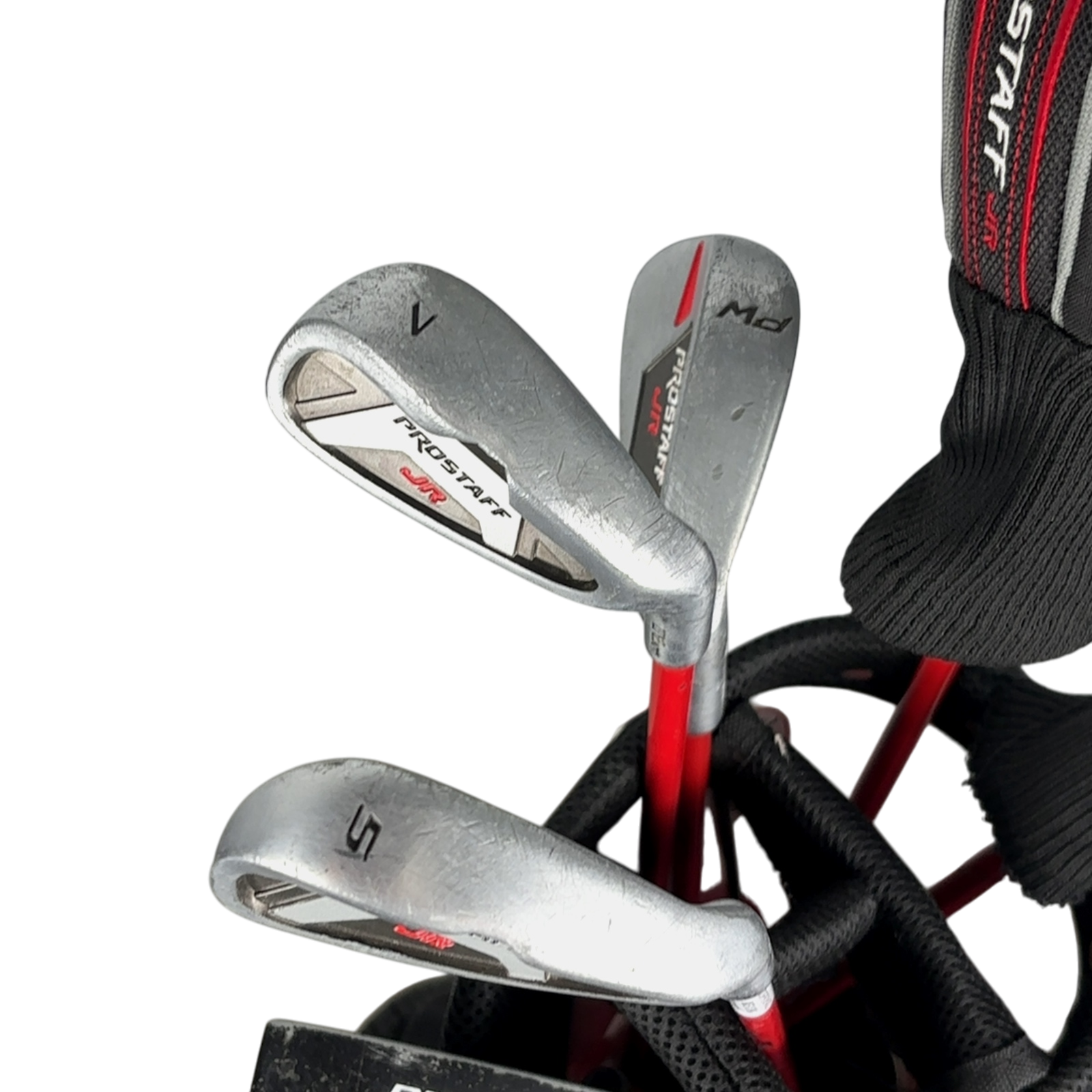 Wilson Prostaff Komplet Sæt Med Bag / 5+7+PW / Flex Junior  / Grafit