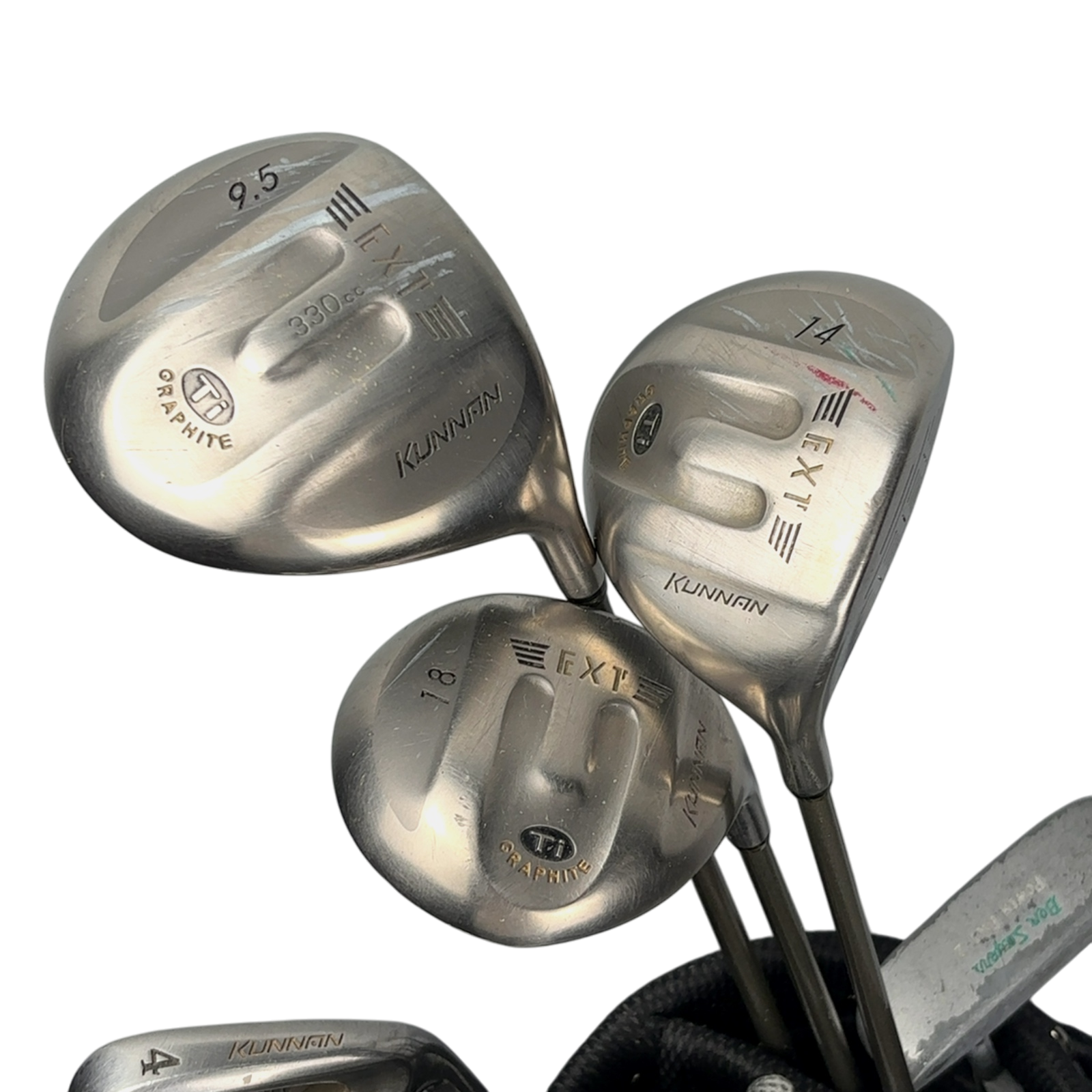 Kunnan Power Cavity Komplet Sæt Med Bag / 4-PW+SW / Flex Regular / Grafit