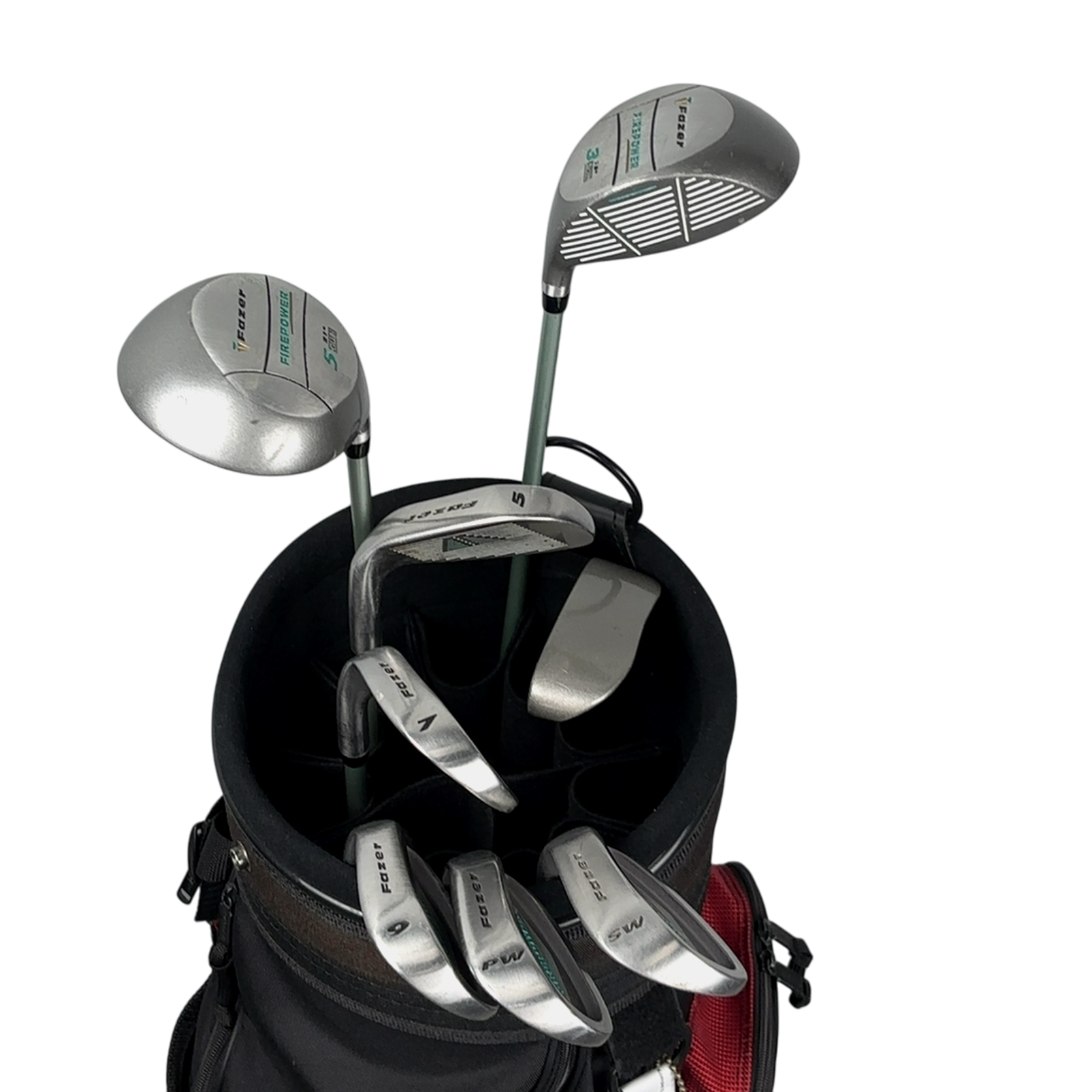 Fazr Firepower  Komplet Sæt Med Bag / 5+7+9+PW+SW / Flex Ladies / Grafit