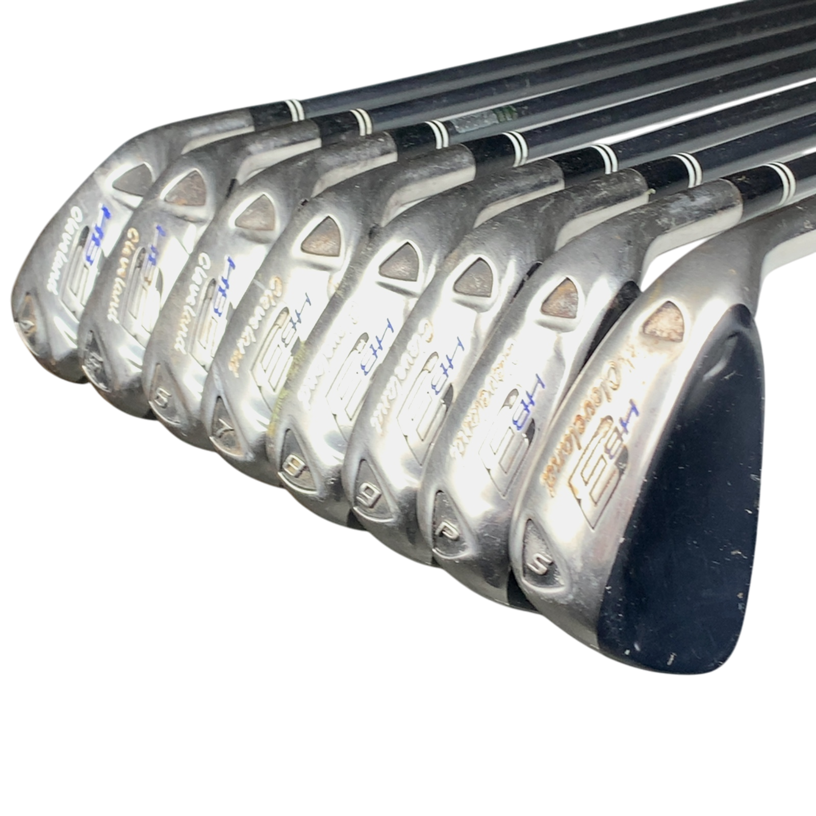 Cleveland HP3 Jernsæt / 4-PW+SW / Flex Regular Grafit