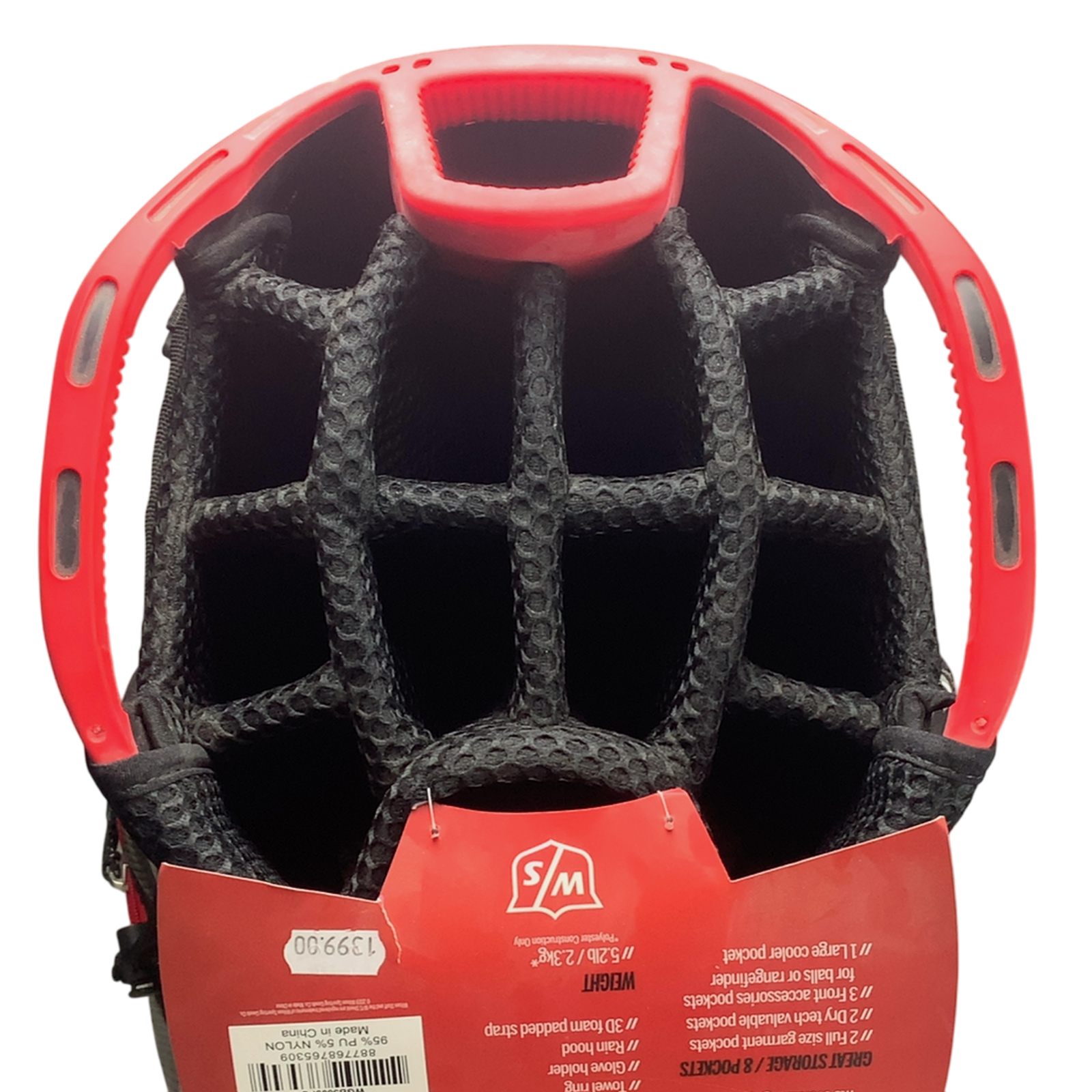 Wilson EXO Golftaske / 14-Rum / Sort