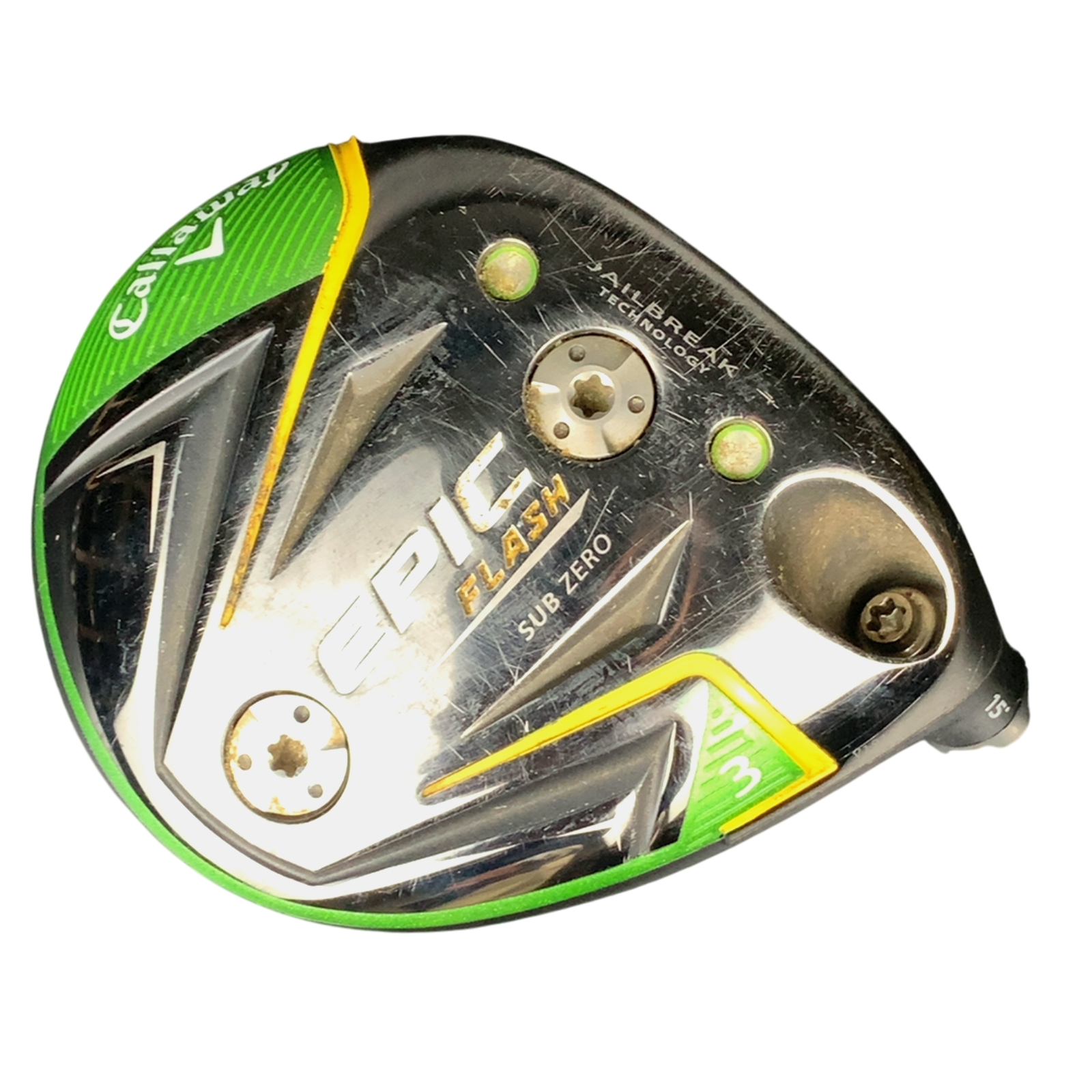 Callaway Epic Flash SubZero #3 Fairway Hoved / Loft 15