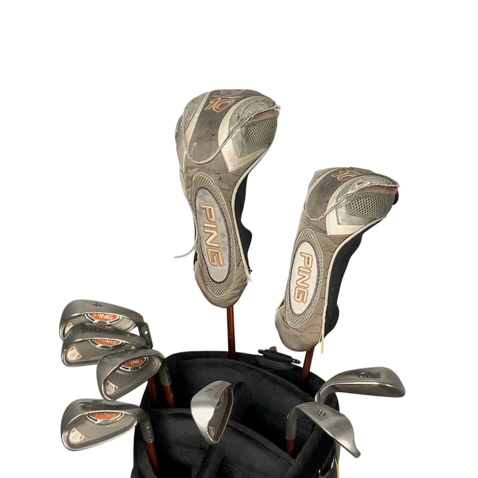 PING G10 Komplet Sæt Uden Bag / 4-PW / Flex A-flex / Grafit