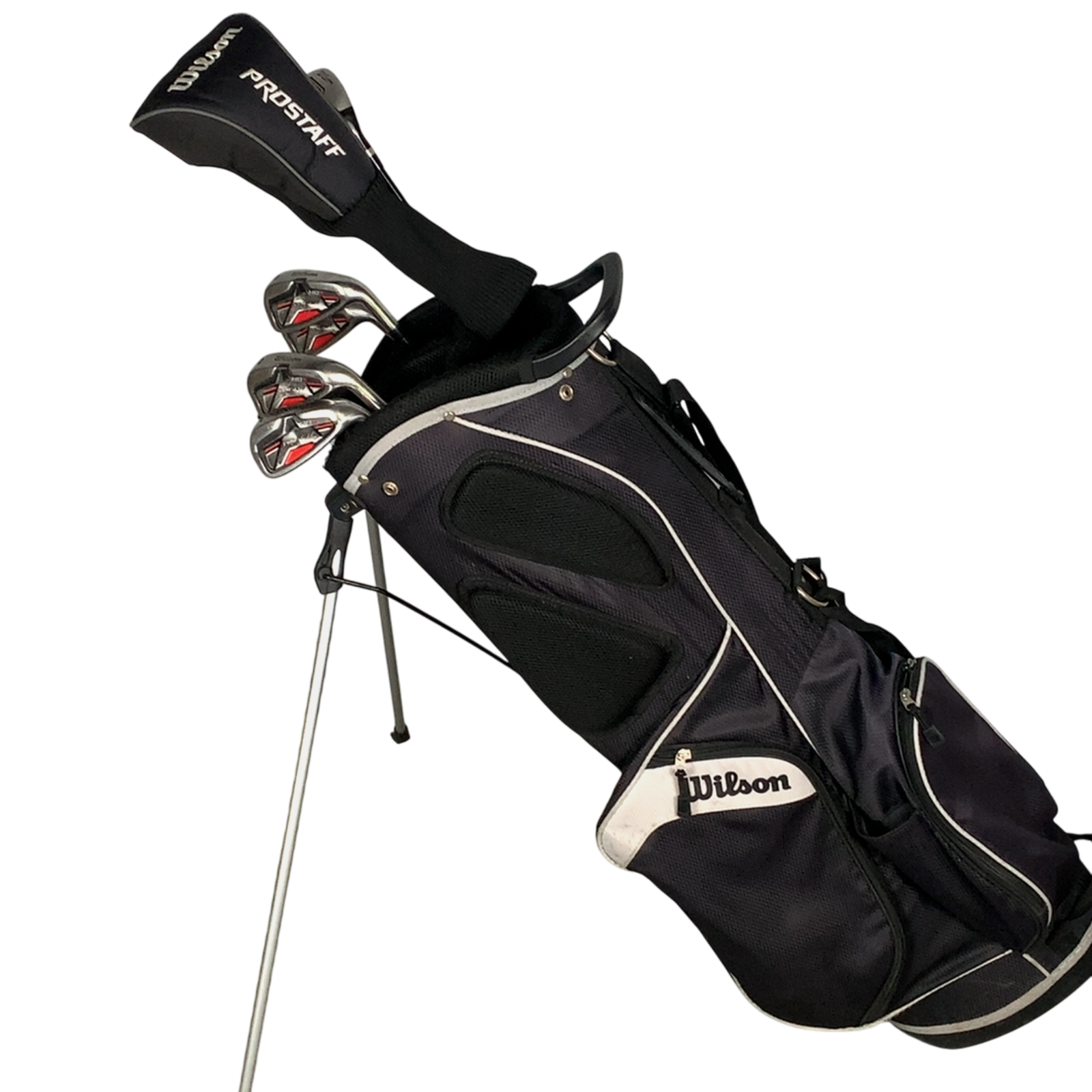 Wilson Prostaff HDX Komplet Sæt Med Bag / 7-PW / Flex Uniflex / Stål