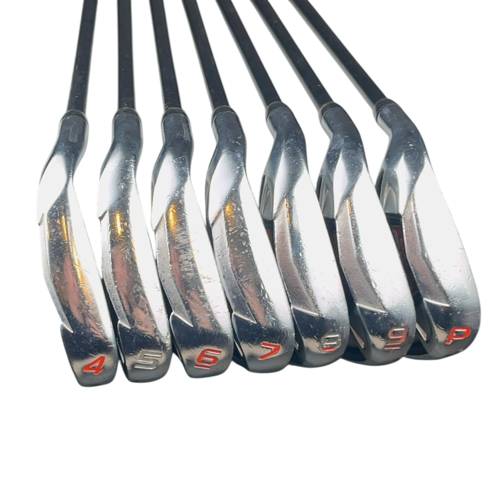 Venstre Cobra AMP Jernsæt / 4-PW / Flex Regular / Grafit