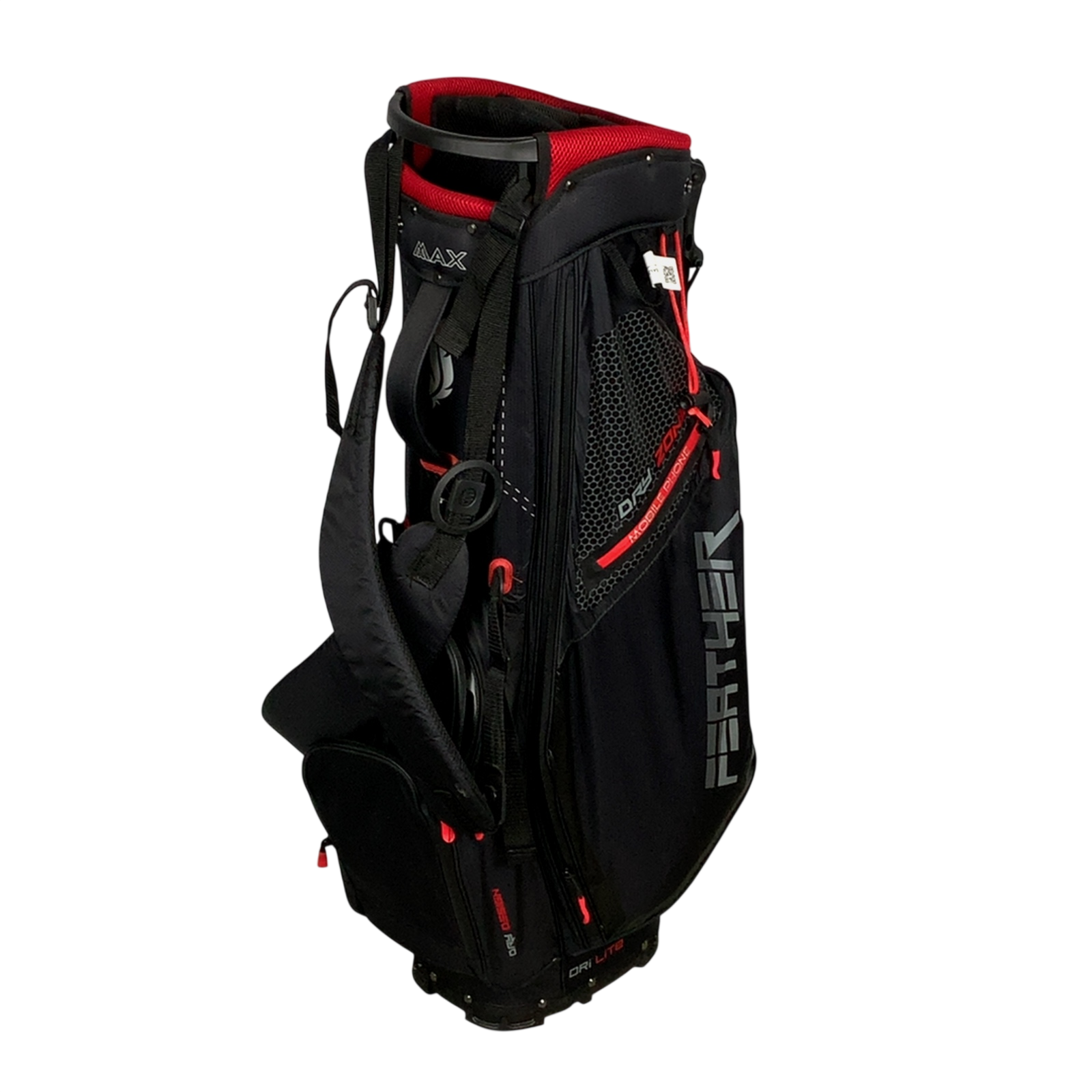 Big Max Feather  Golf Bag / 5-Rum / Sort