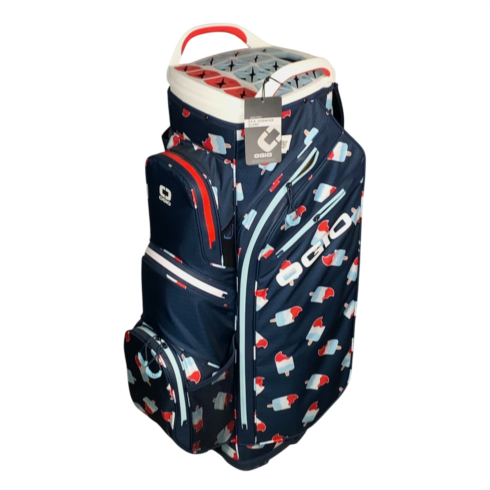 Ogio All Elements Golf Bag / 15-Rum / Blå