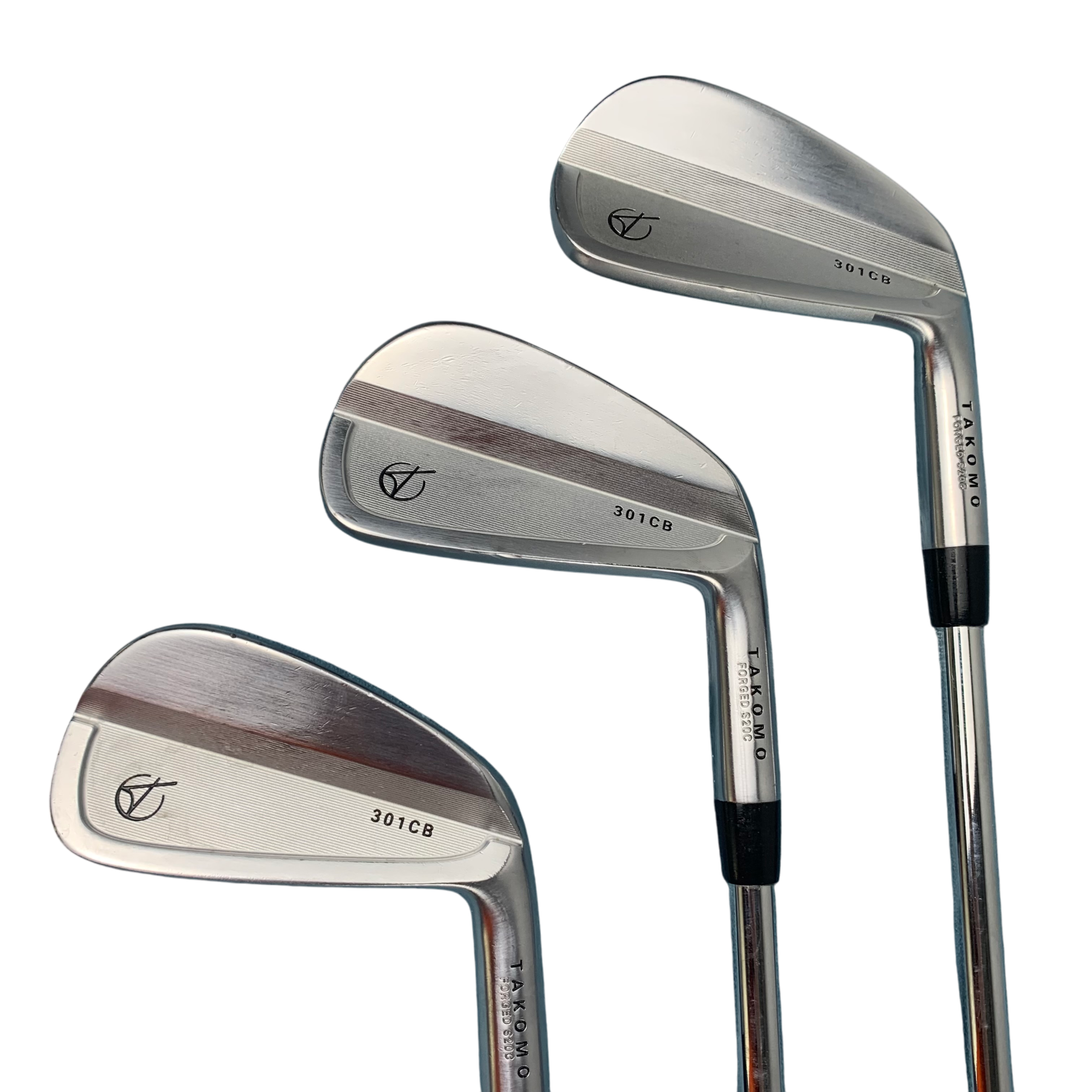 Takomo 301MB/CB Jernsæt / Flex X-Stiff / 4-PW / Stål hovedbillede - brugt golf udstyr i god stand