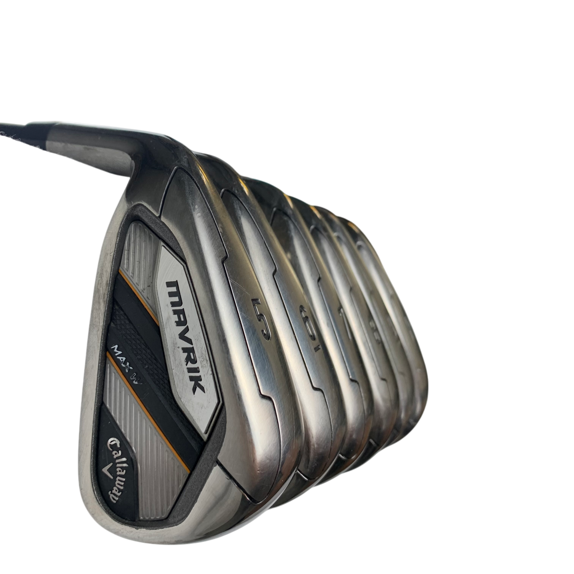 Callaway Mavrik Max W Jernsæt / Flex Ladies / 5-P + L / Grafit Venstre galleri billede 2 - brugt golf udstyr i god stand