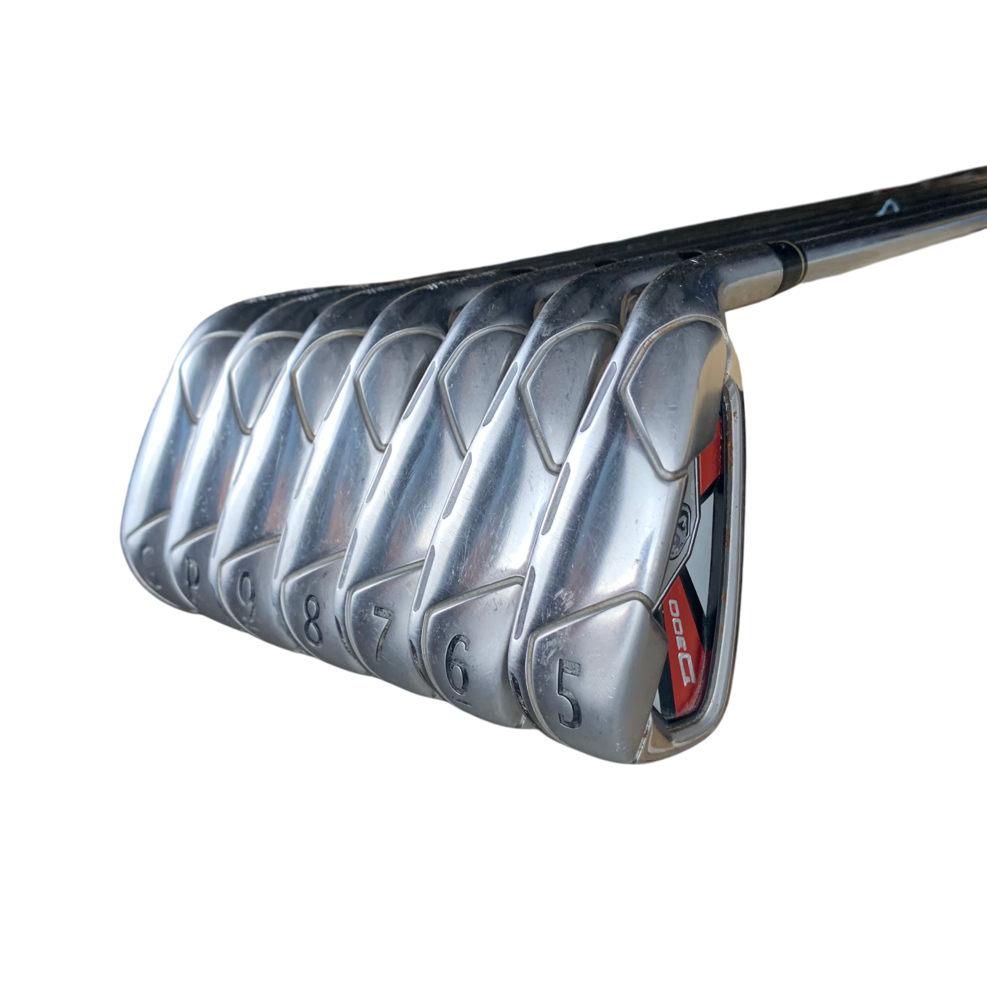 Wilson Staff D300 Jernsæt / Flex Stiff / 5-G / Stål galleri billede 2 - brugt golf udstyr i god stand