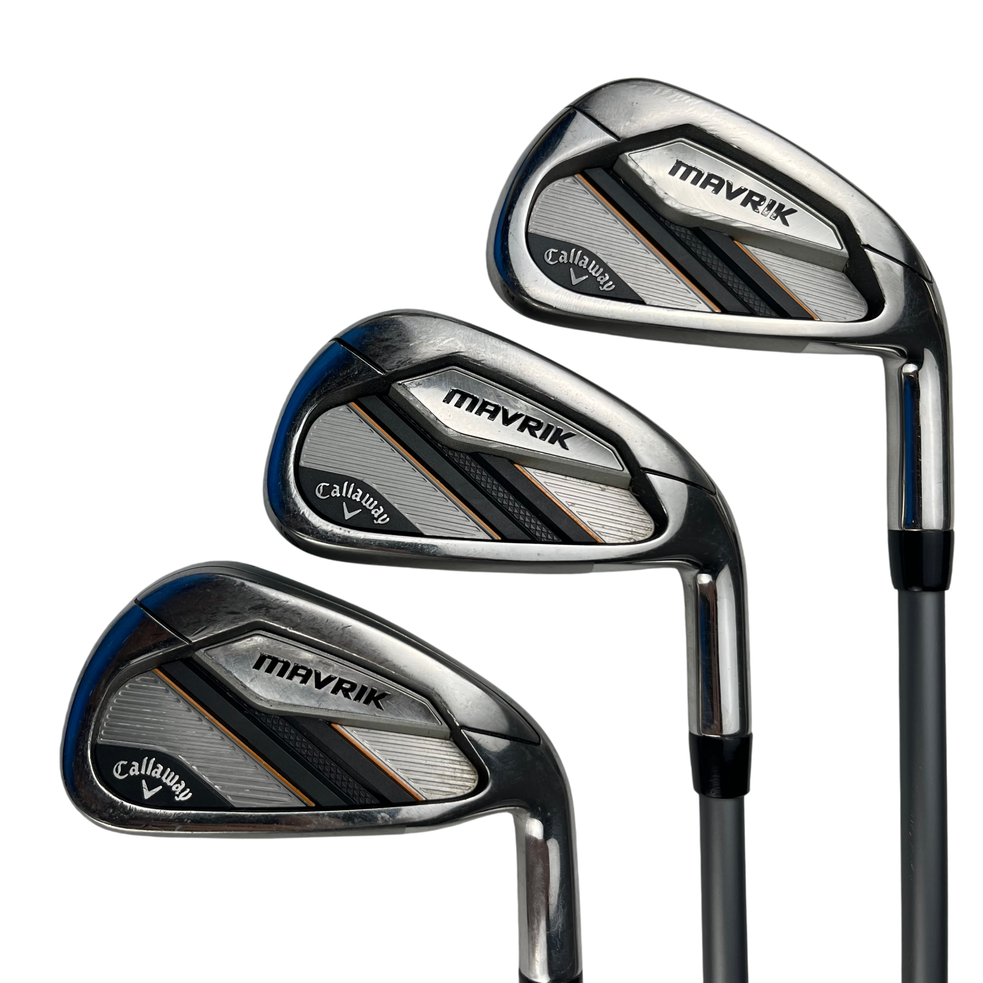 Callaway Mavrik Jernsæt / Flex Regular / 4-A / Grafit hovedbillede - brugt golf udstyr i god stand